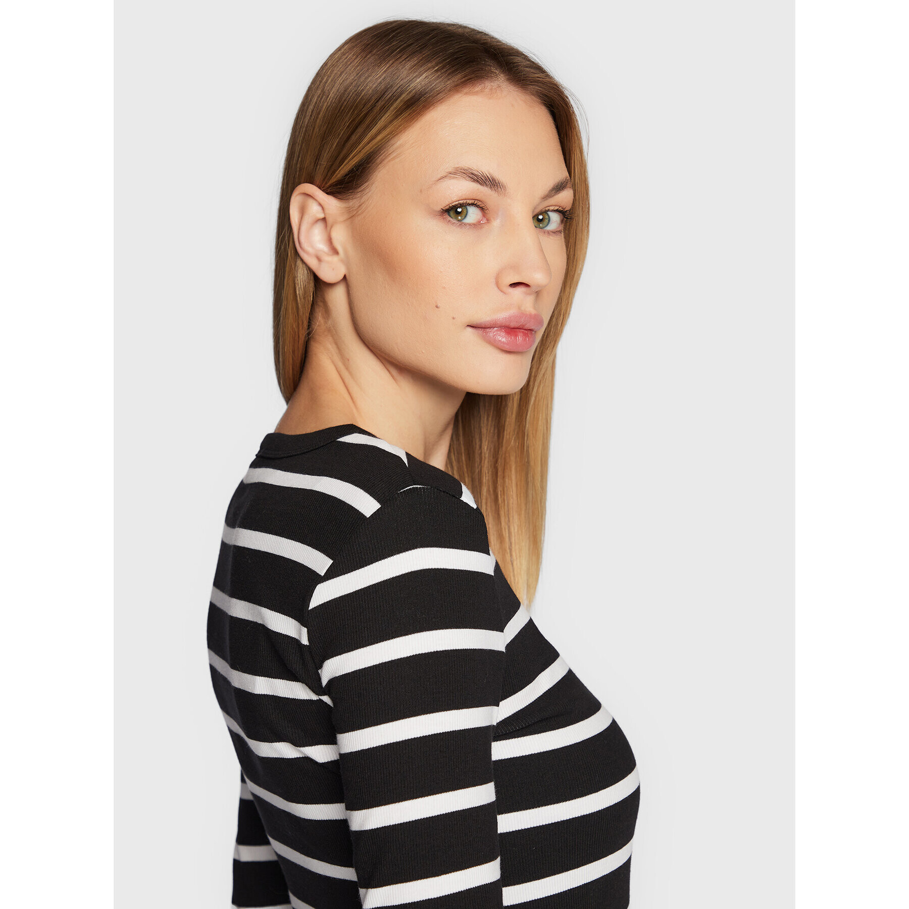 Gina Tricot Halenka Basic 18863 Černá Regular Fit - Pepit.cz