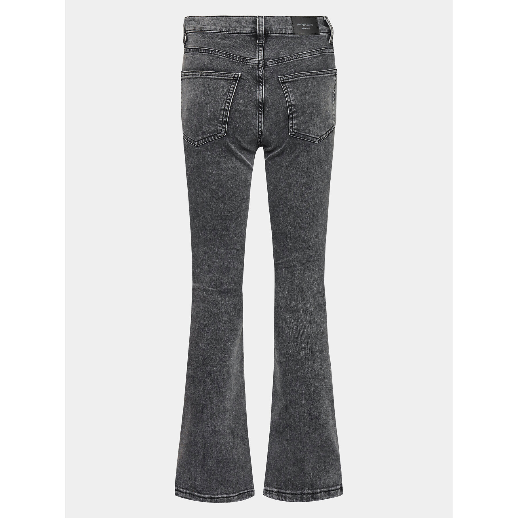 Gina Tricot Jeansy 20489 Šedá Bootcut Fit - Pepit.cz