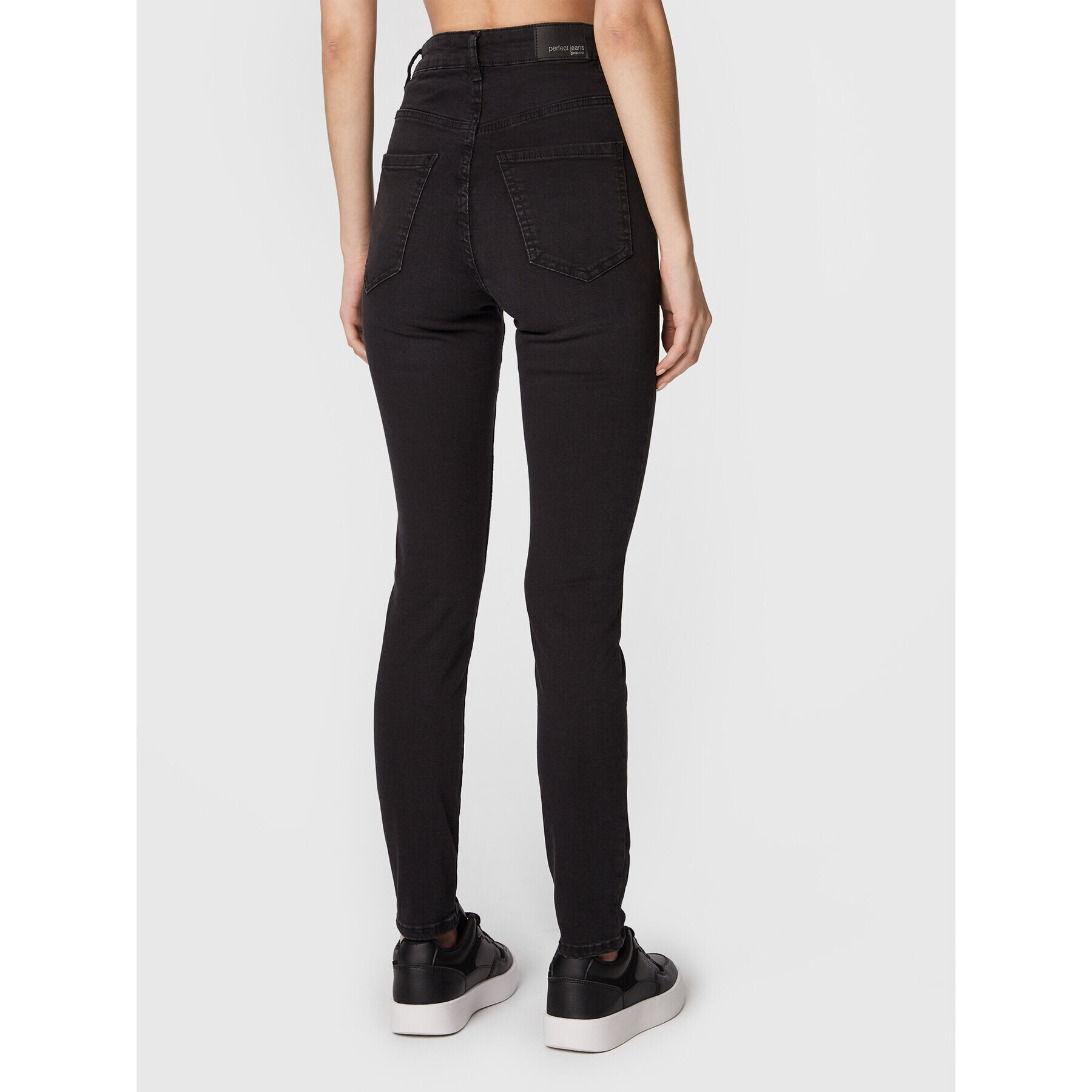 Gina Tricot Jeansy Molly 65081 Černá Skinny Fit - Pepit.cz