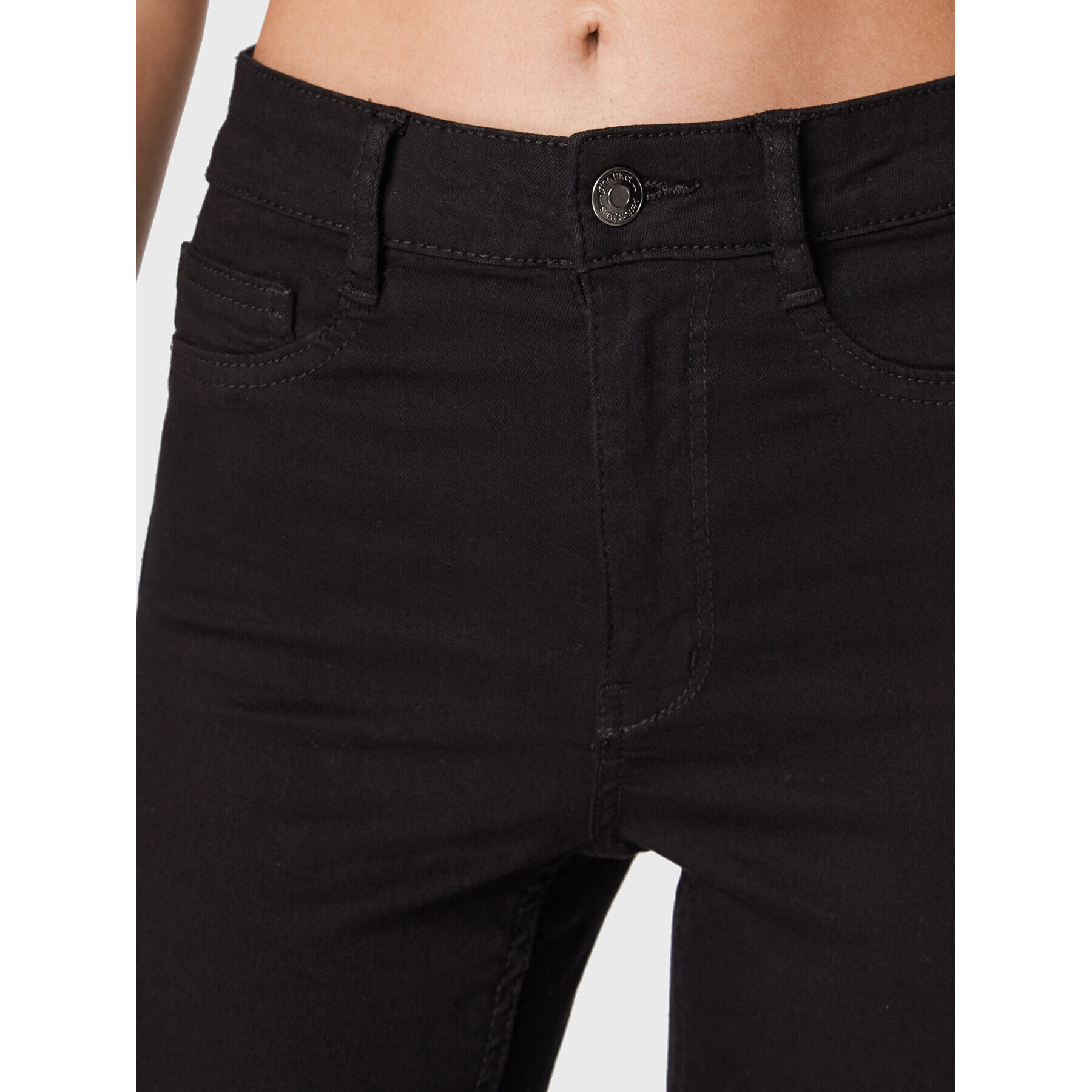 Gina Tricot Jeansy Molly 65081 Černá Skinny Fit - Pepit.cz