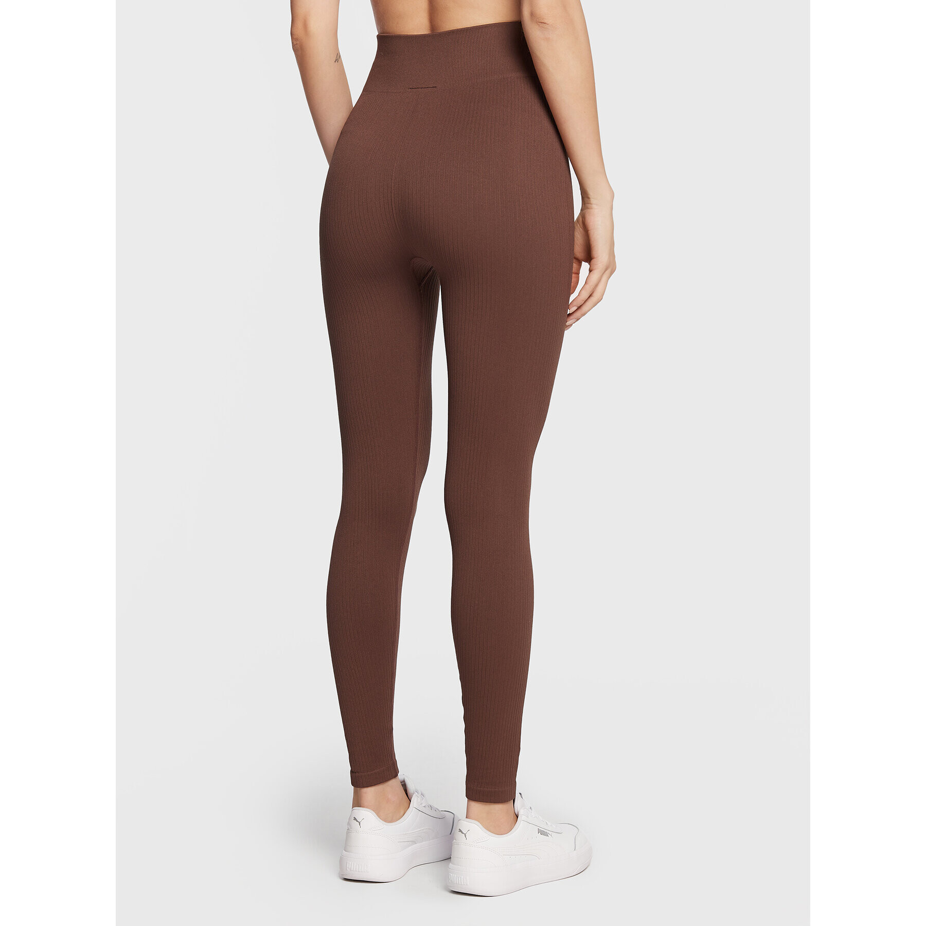 Gina Tricot Legíny Sky Seamless 16565 Hnědá Slim Fit - Pepit.cz