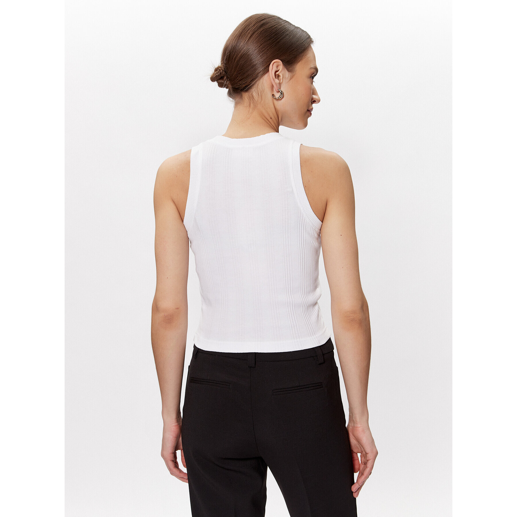 Gina Tricot Top Bonnie 16649 Bílá Regular Fit - Pepit.cz