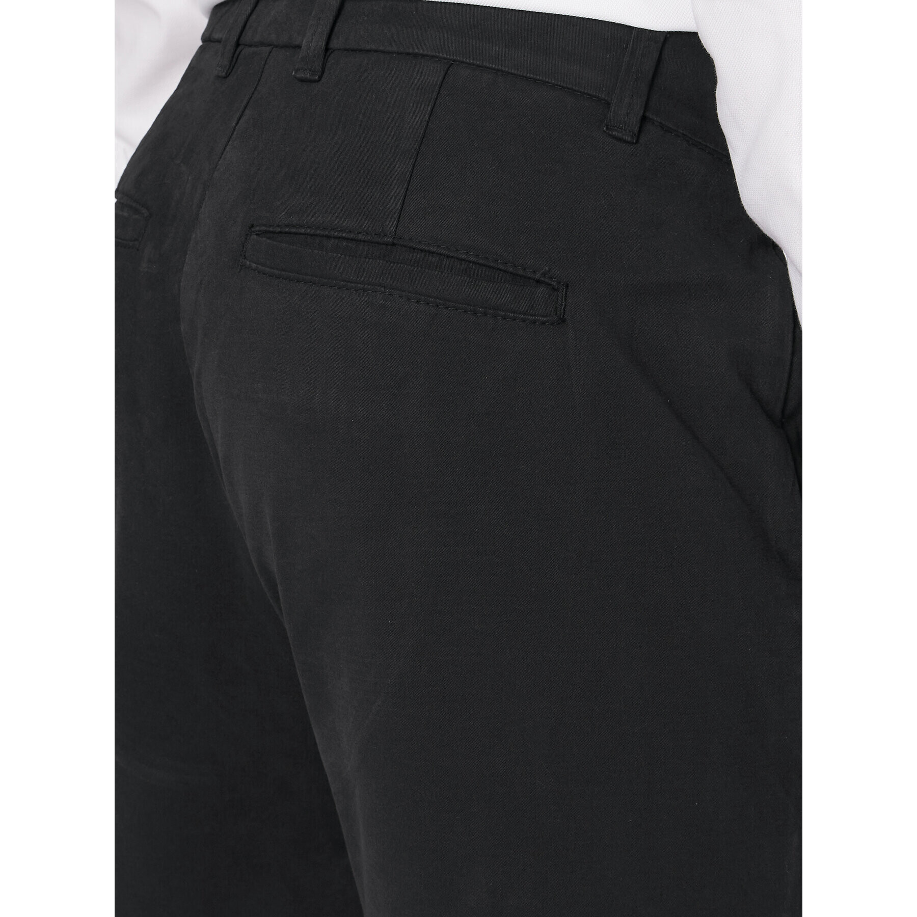 Gino Rossi Chino kalhoty Cavalese GR22-SPMJ504 Černá Regular Fit - Pepit.cz