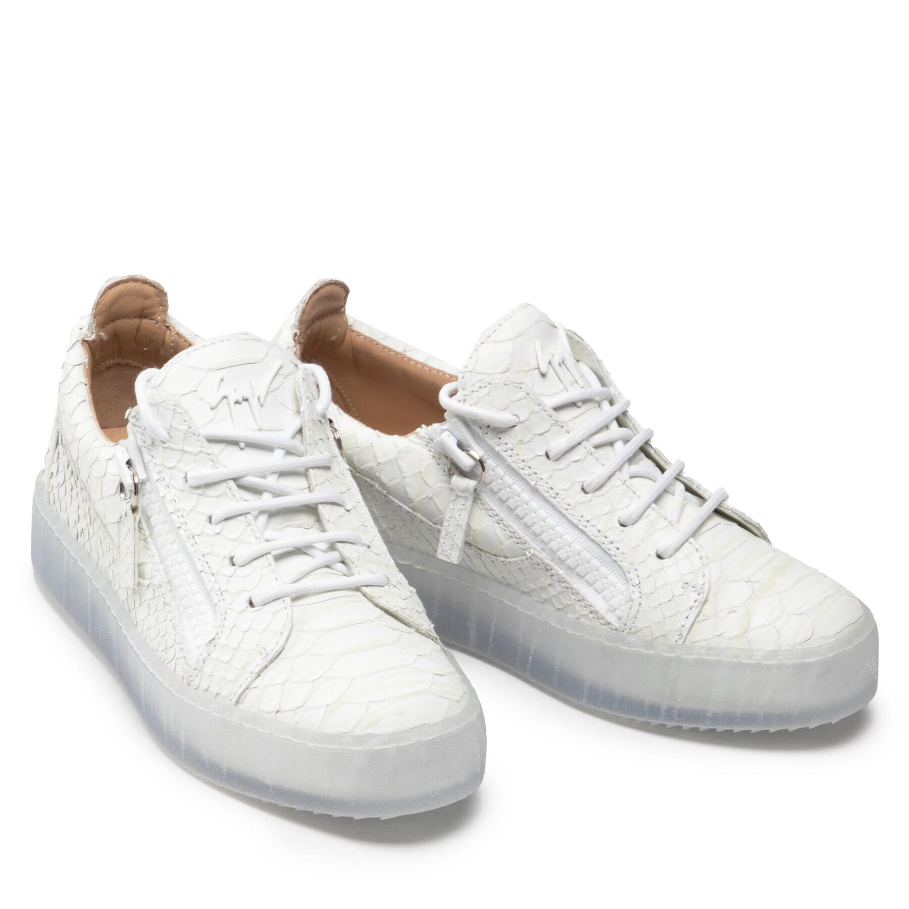 Giuseppe Zanotti Sneakersy RS20041 001 Bílá - Pepit.cz