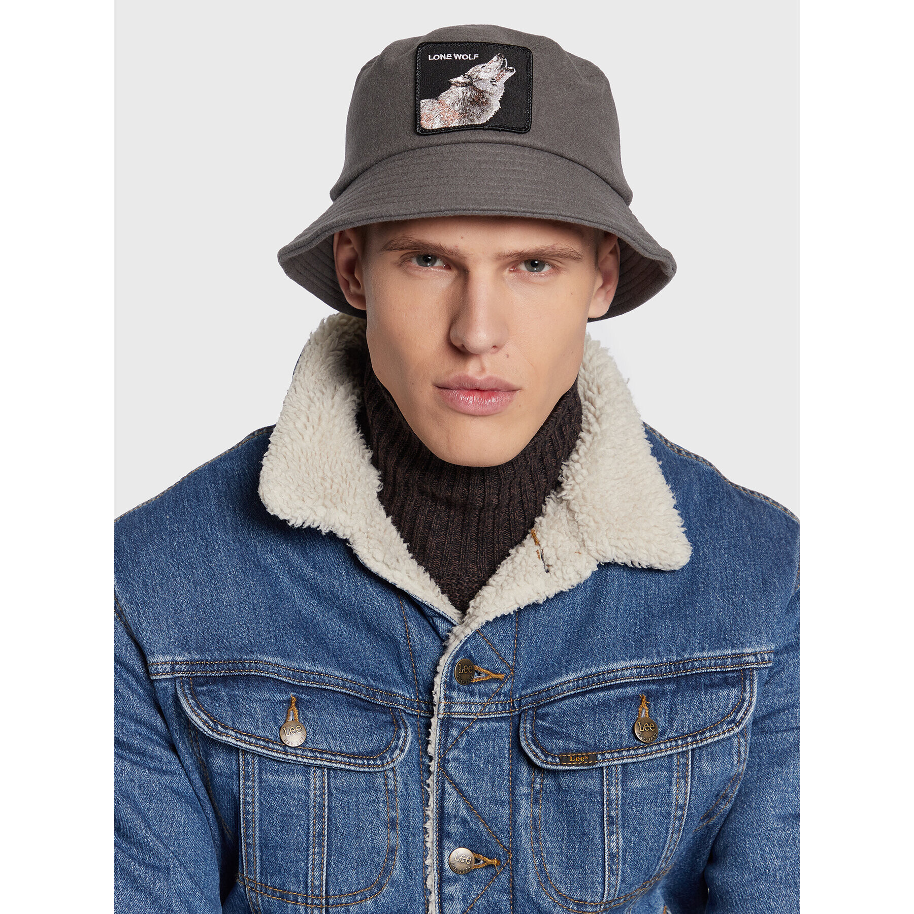 Goorin Bros Klobouk Bucket Wolf Heat 105-0062 Šedá - Pepit.cz