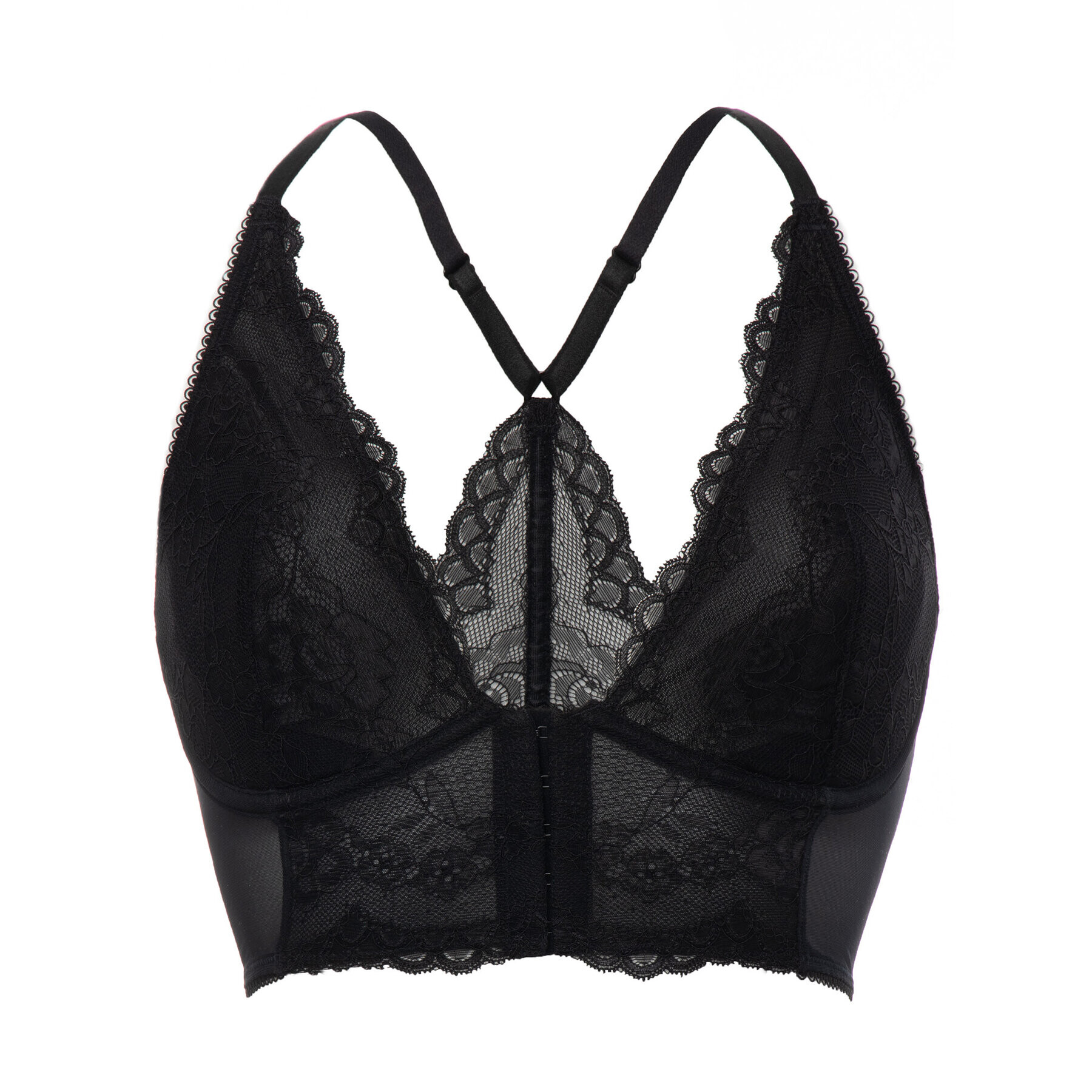 Gossard Podprsenka Bralette Superboost Deep V 7718 Černá - Pepit.cz