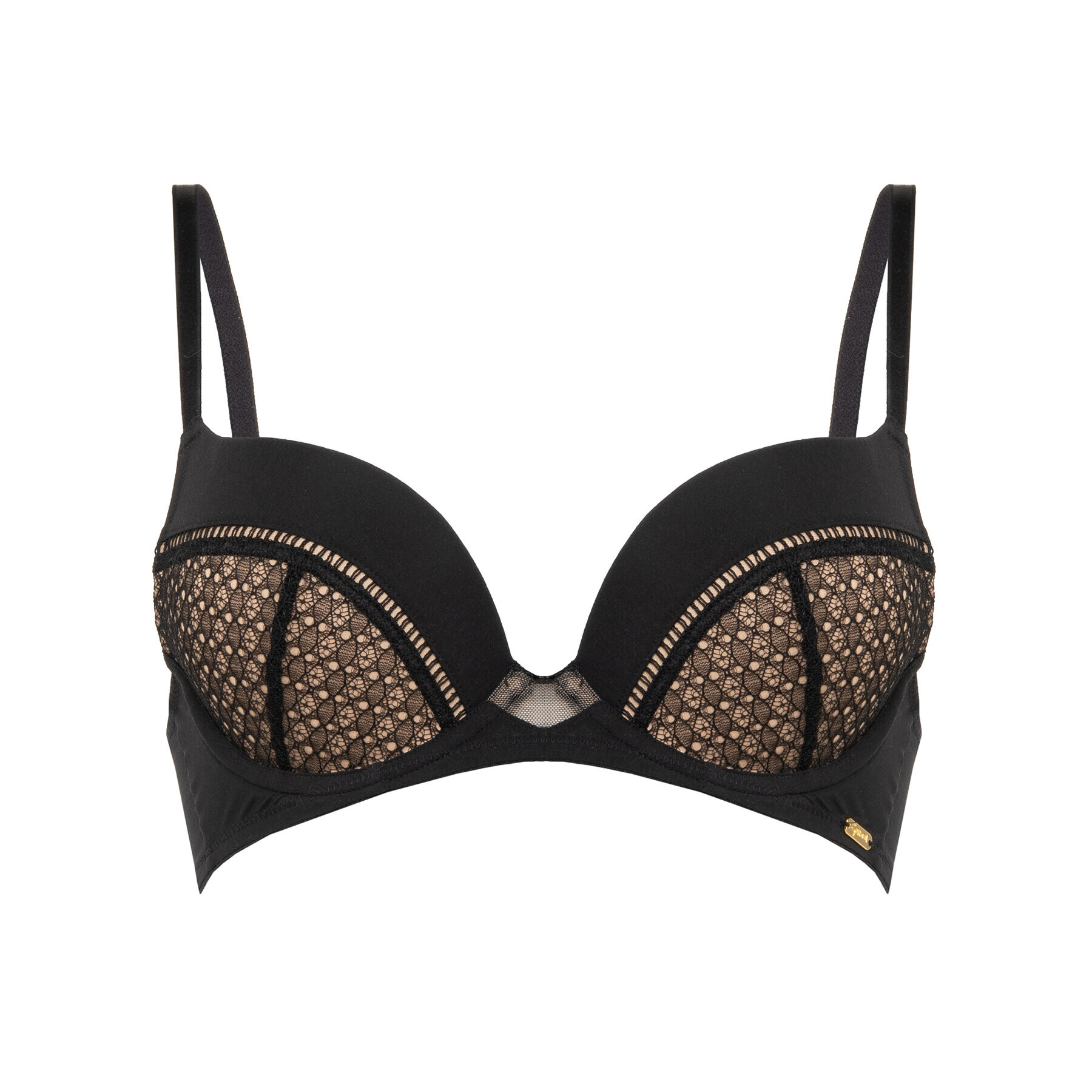 Gossard Podprsenka Push-up Graphic Luxe 16901 Černá - Pepit.cz