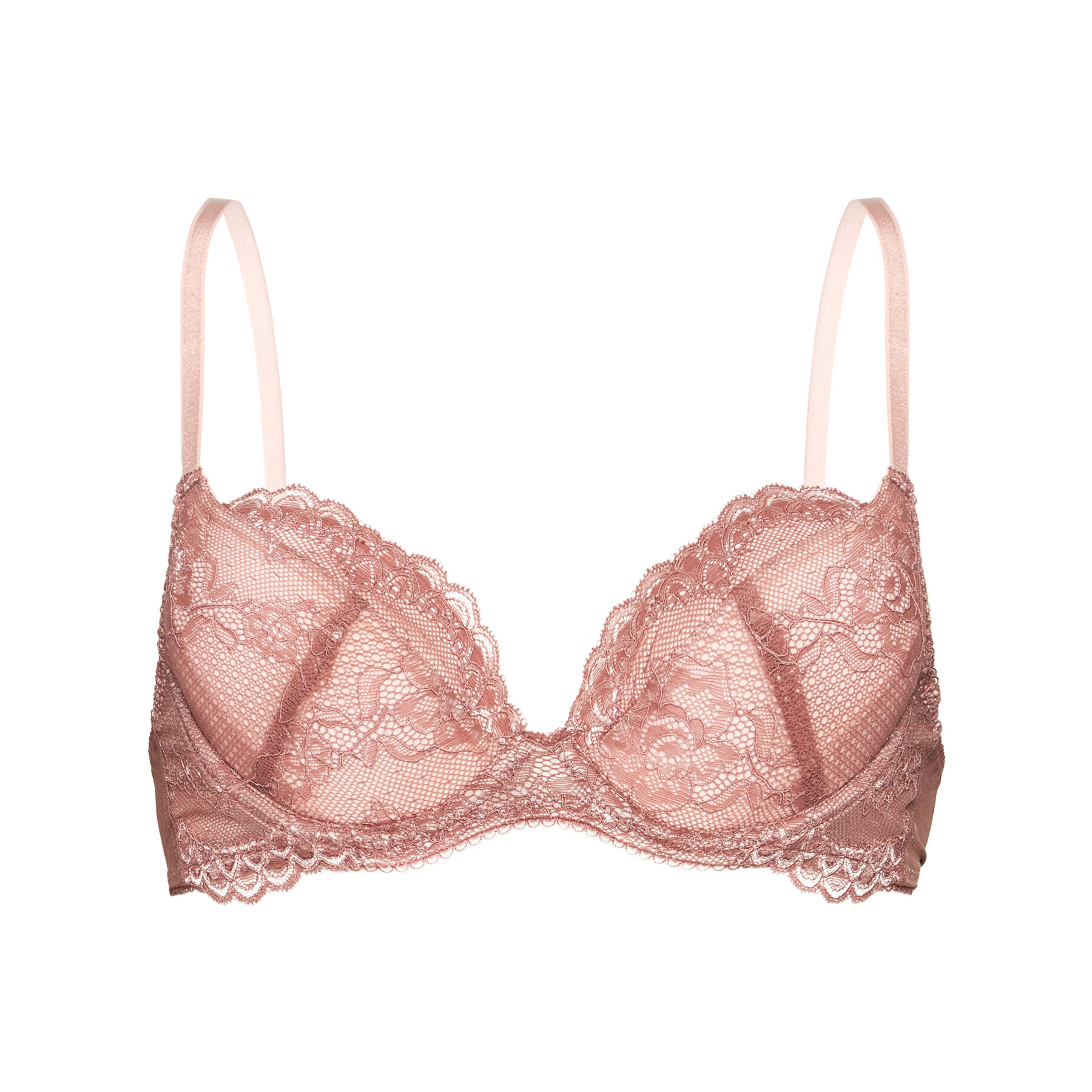 Gossard Podprsenka Push-up Superboost Lace 7711 Růžová - Pepit.cz