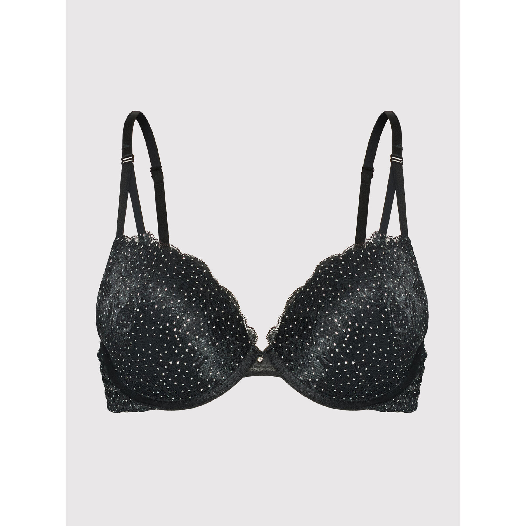 Gossard Podprsenka s kosticemi Glitter 17701 Černá - Pepit.cz