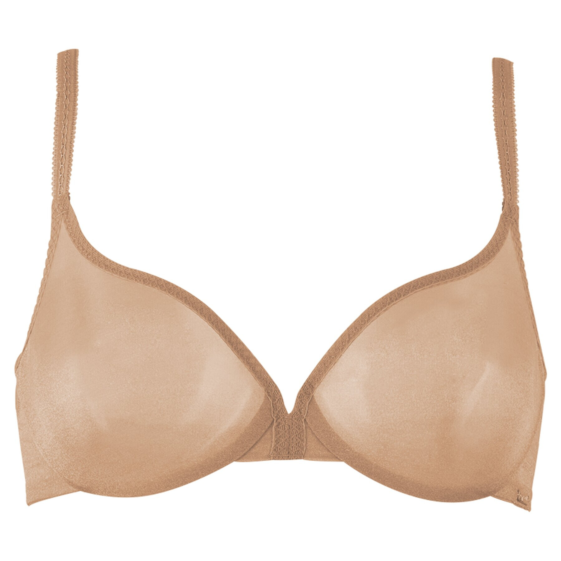 Gossard Podprsenka s kosticemi Glossies Sheer Moulded 6271 Béžová - Pepit.cz