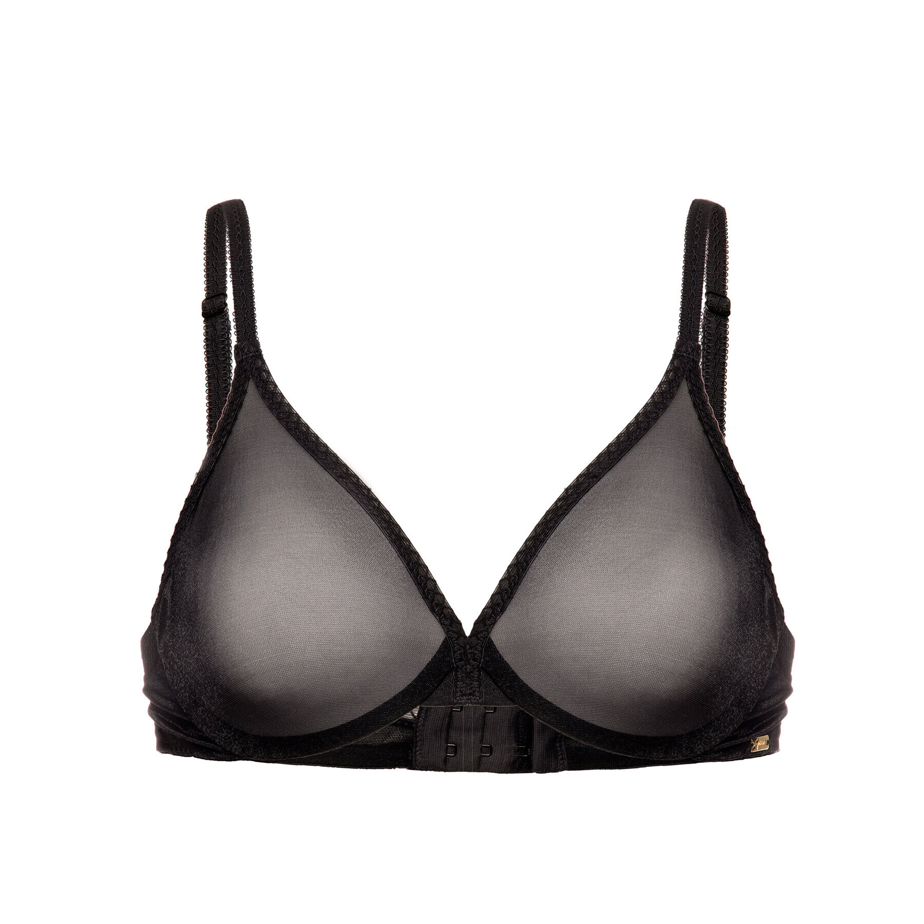 Gossard Podprsenka s kosticemi Glossies Sheer Moulded 6271 Černá - Pepit.cz