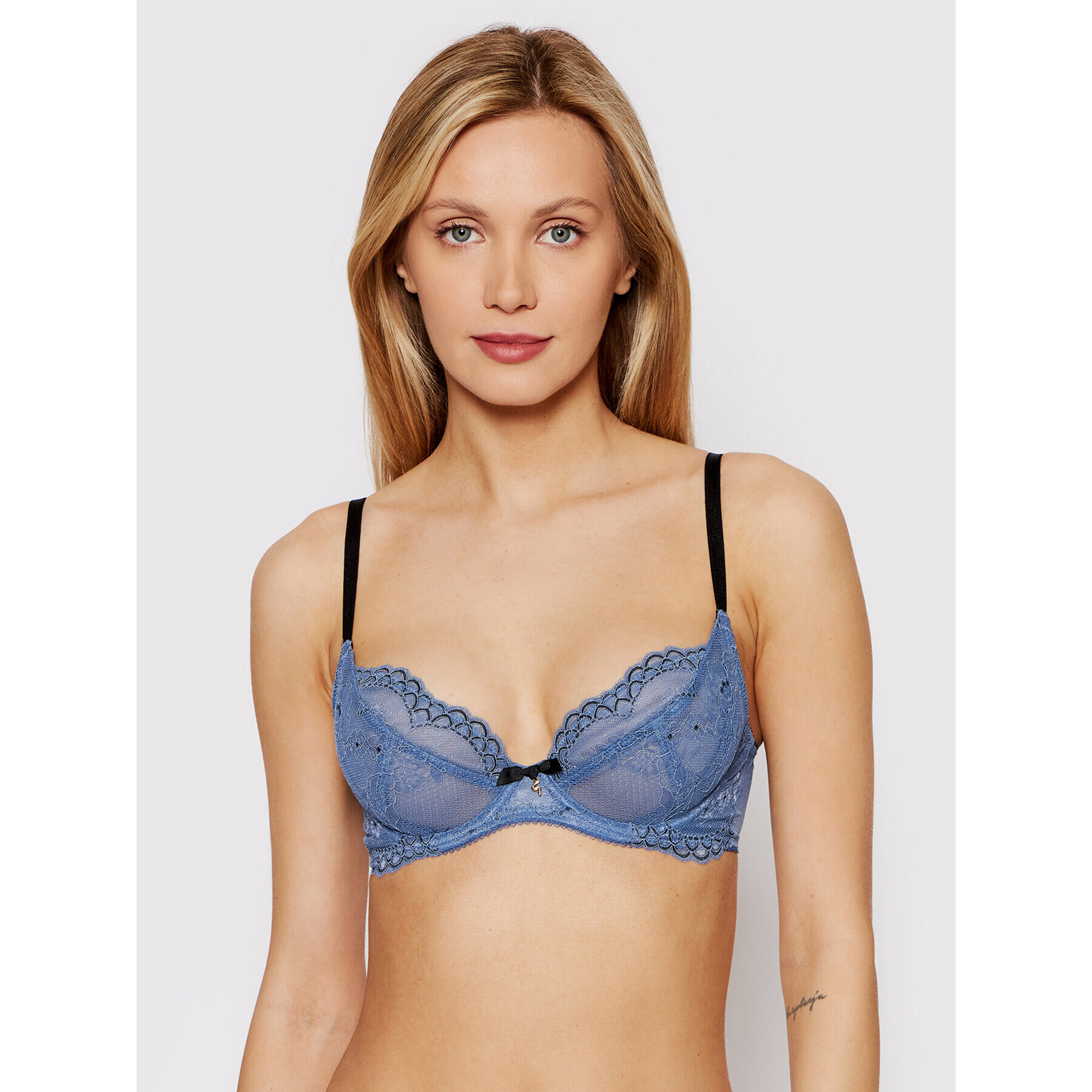 Gossard Podprsenka s kosticemi Superboost 7725 Modrá - Pepit.cz