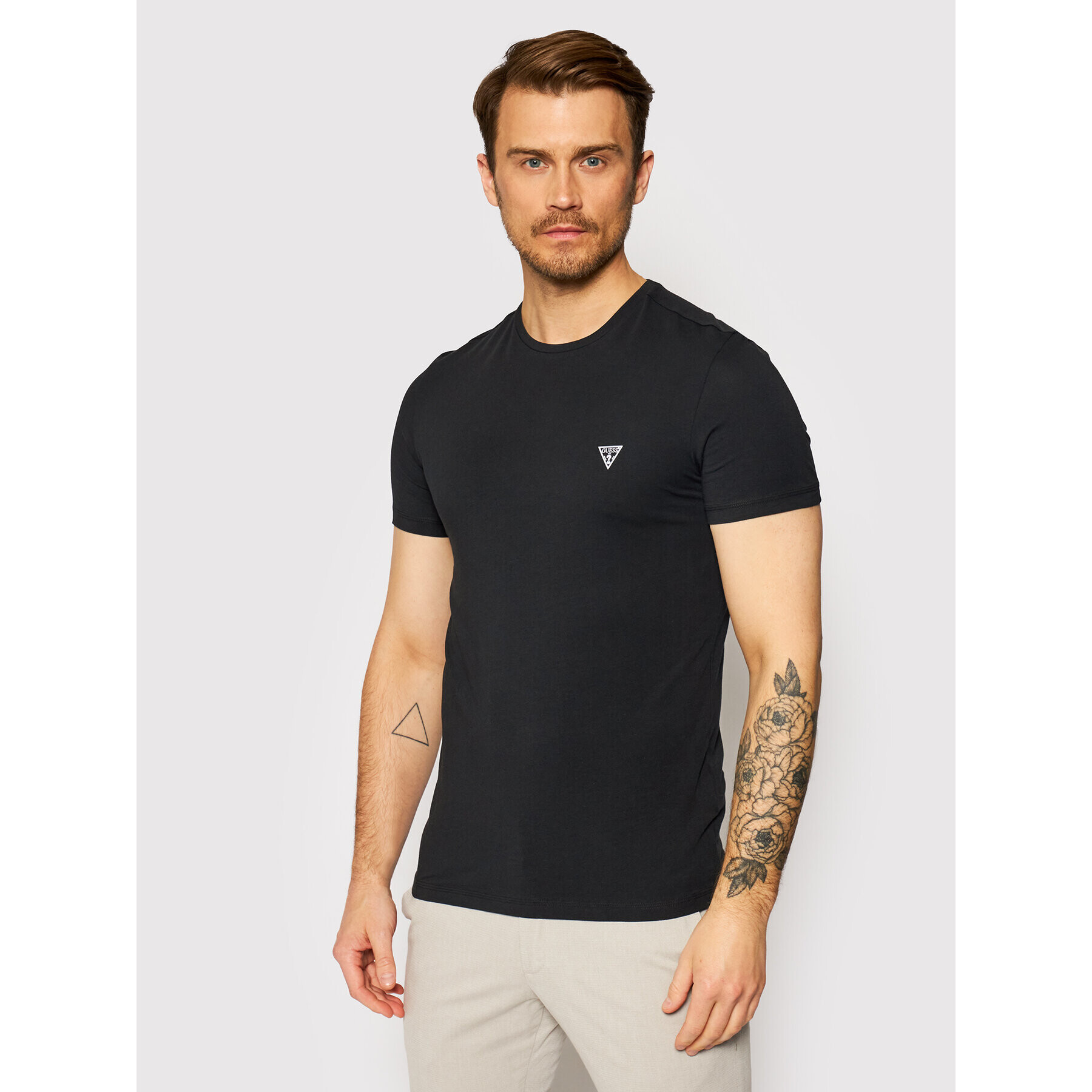 Guess 2-dílná sada T-shirts Hero U97G02 JR003 Černá Slim Fit - Pepit.cz