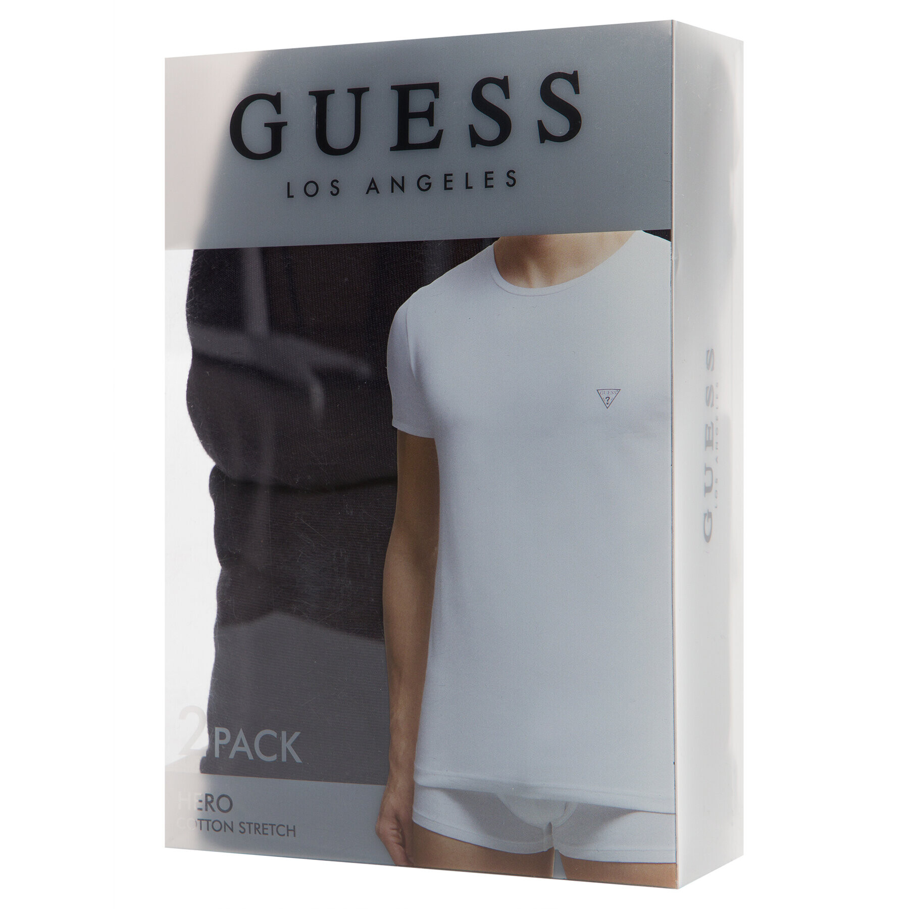 Guess 2-dílná sada T-shirts Hero U97G02 JR003 Černá Slim Fit - Pepit.cz