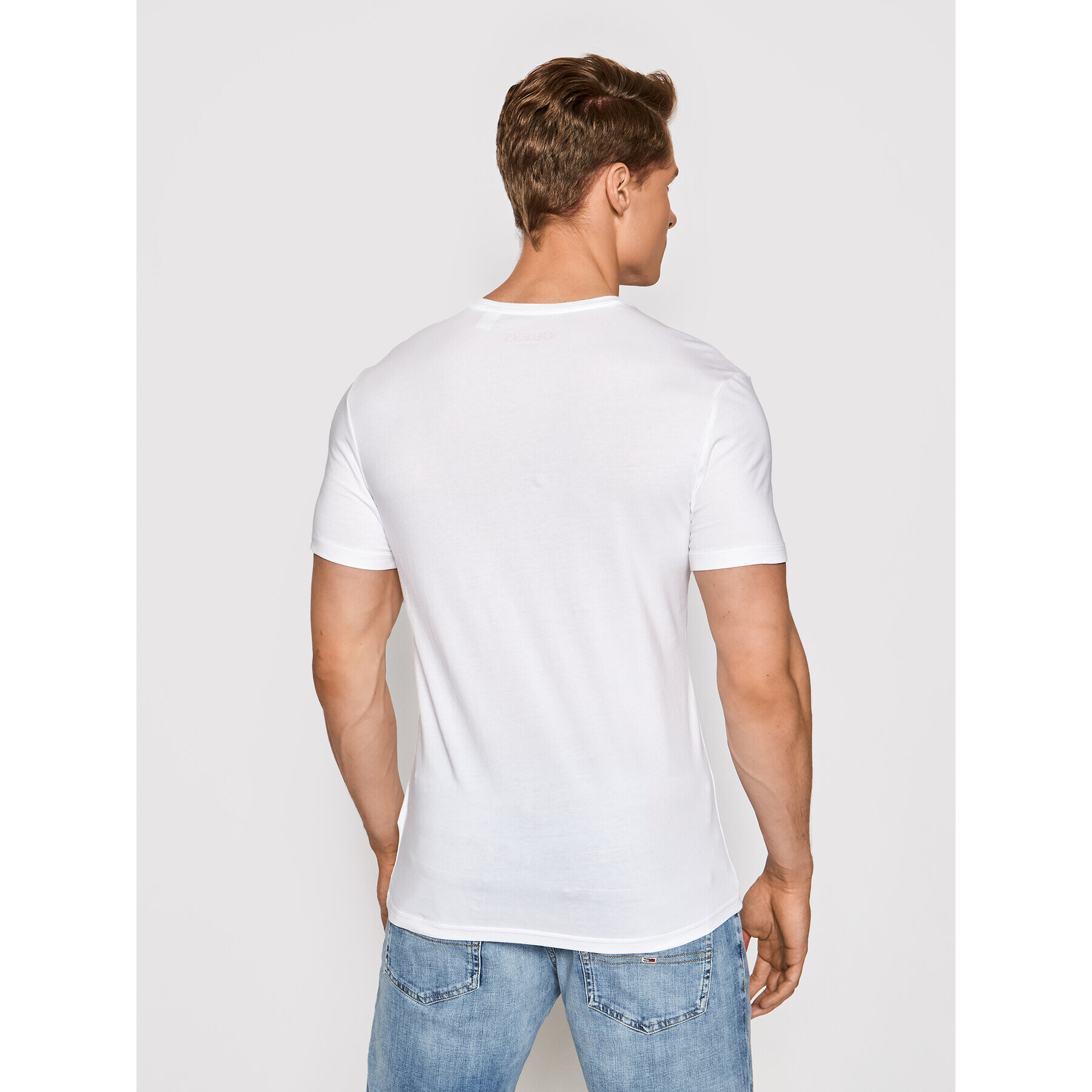 Guess 2-dílná sada T-shirts U97G03 JR003 Bílá Slim Fit - Pepit.cz