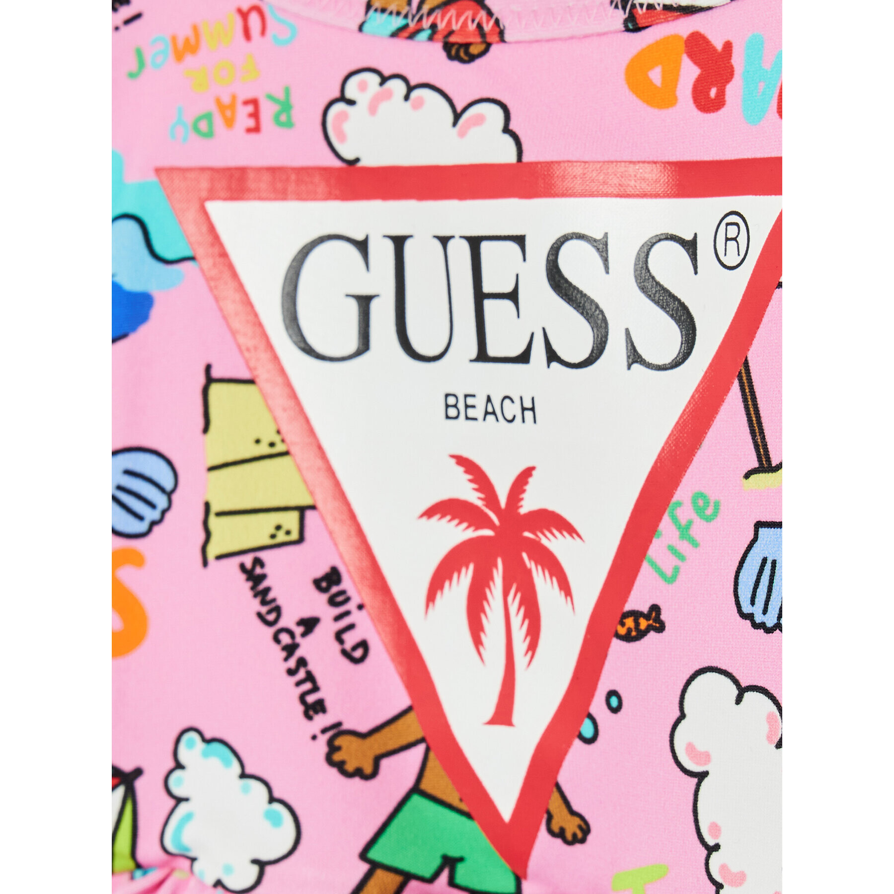 Guess Bikiny A3GZ02 MP004 Růžová - Pepit.cz