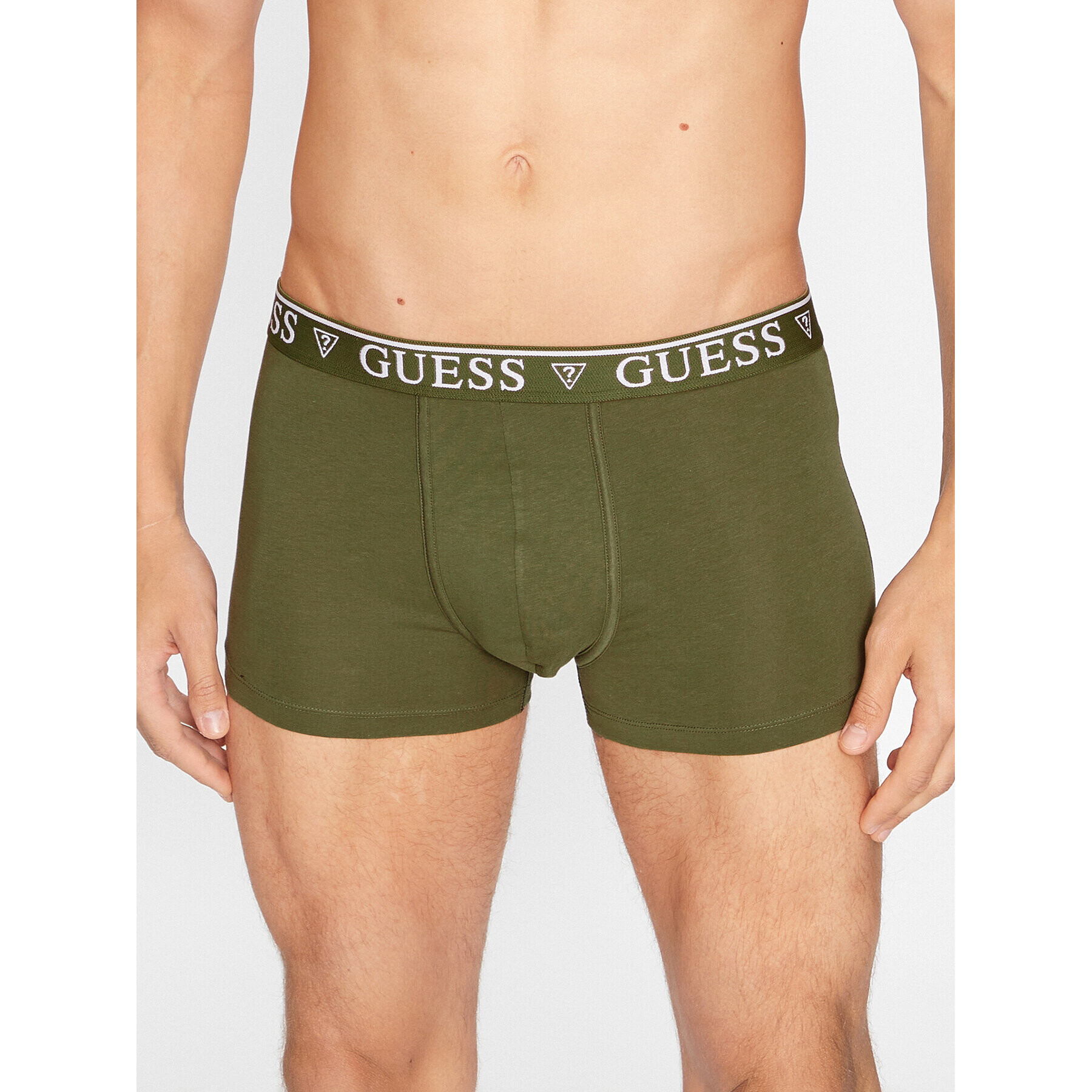 Guess Boxerky U2RF00 K6YW1 Zelená - Pepit.cz