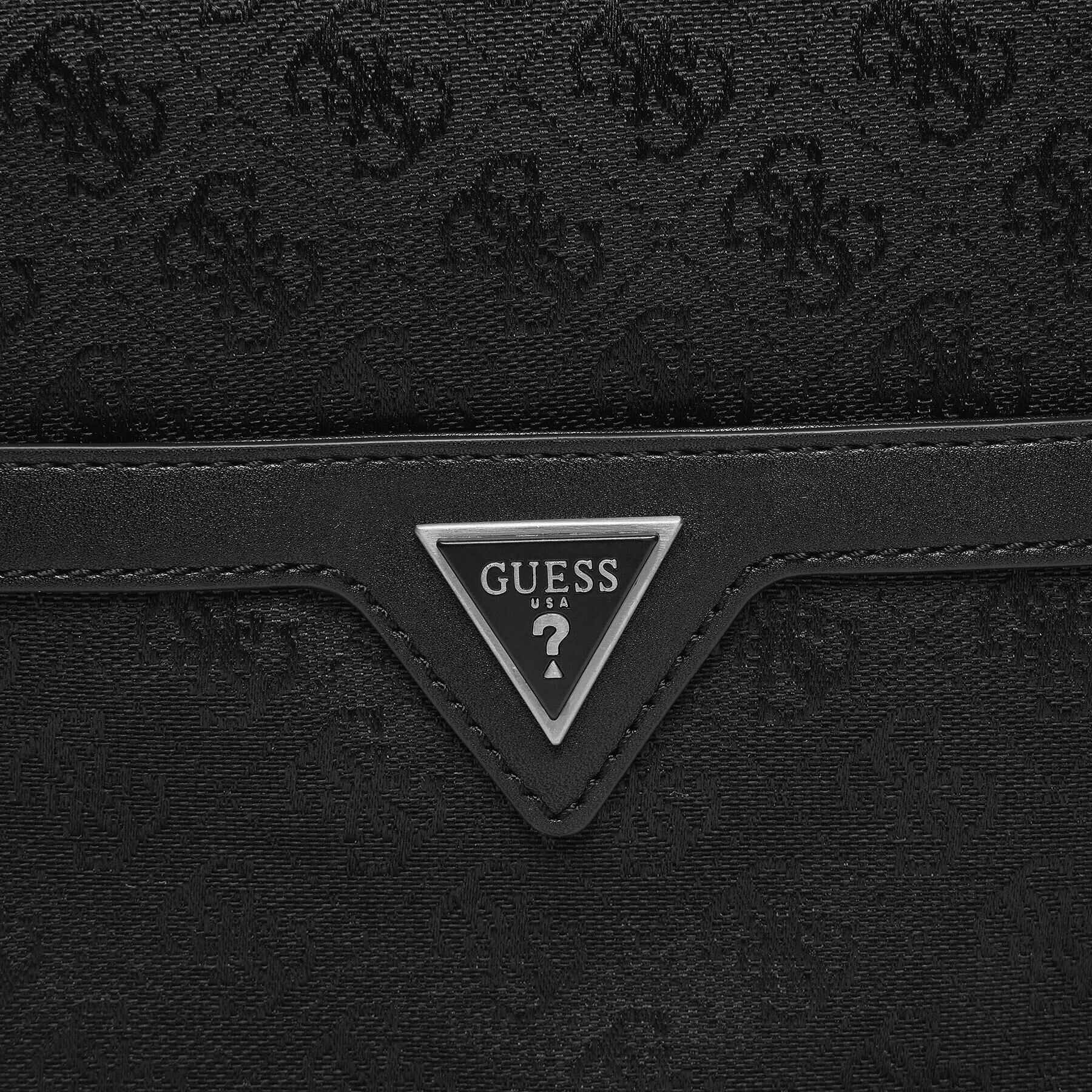 Guess Brašna Vezzola Jacquard Mini-Bags HMVZLJ P4123 Černá - Pepit.cz