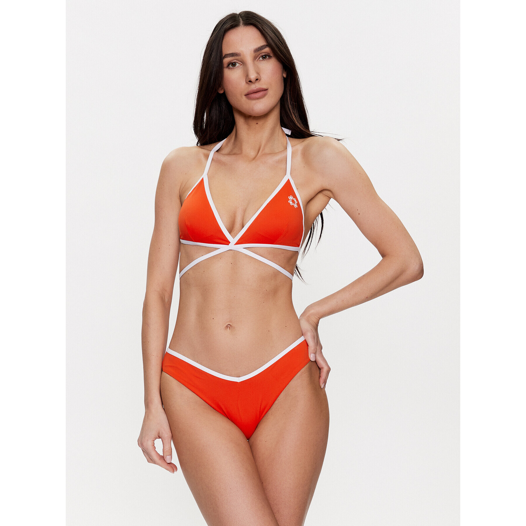 Guess Spodní část bikin E3GO16 MC043 Oranžová - Pepit.cz