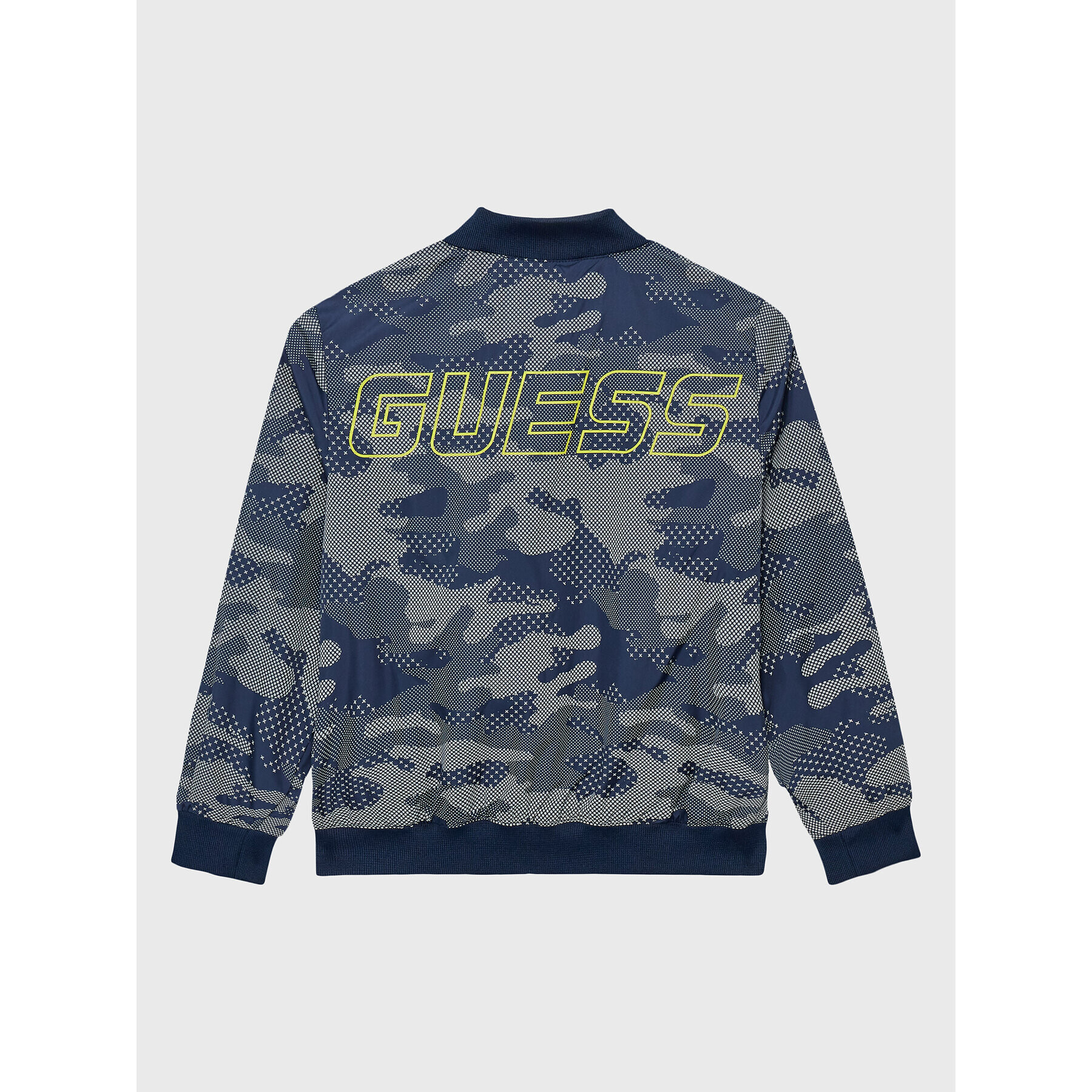 Guess Bunda bomber L3RL11 WF3M0 Tmavomodrá Regular Fit - Pepit.cz