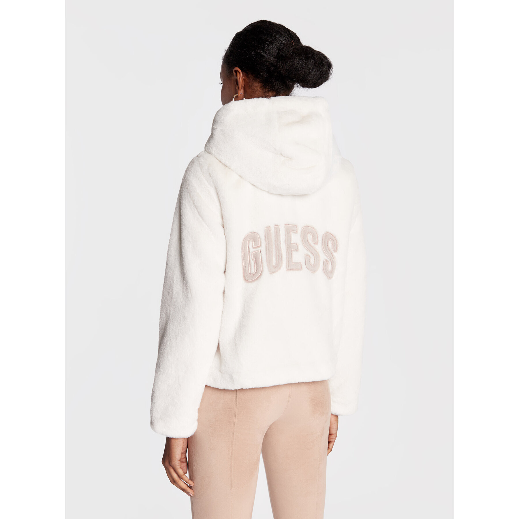 Guess Bunda pro přechodné období Theoline W2BL22 WETP0 Béžová Regular Fit - Pepit.cz