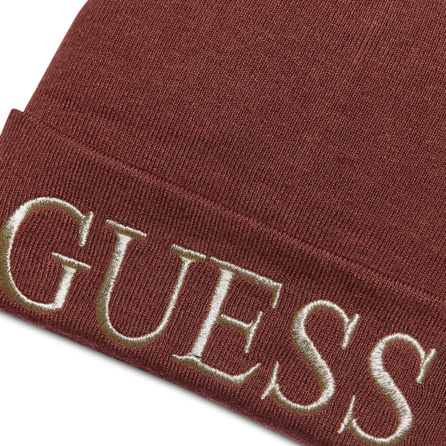 Guess Čepice AW8728 WOL01 Hnědá - Pepit.cz