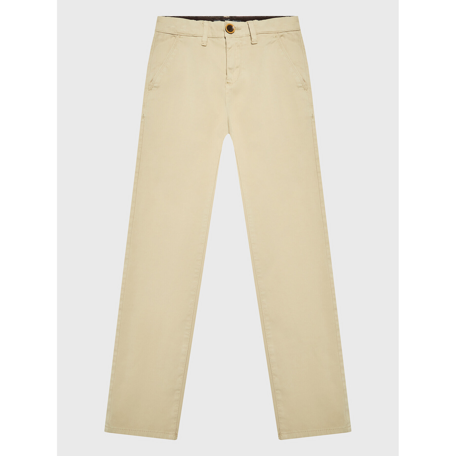 Guess Chino kalhoty L1BB03 WDD52 Béžová Regular Fit - Pepit.cz