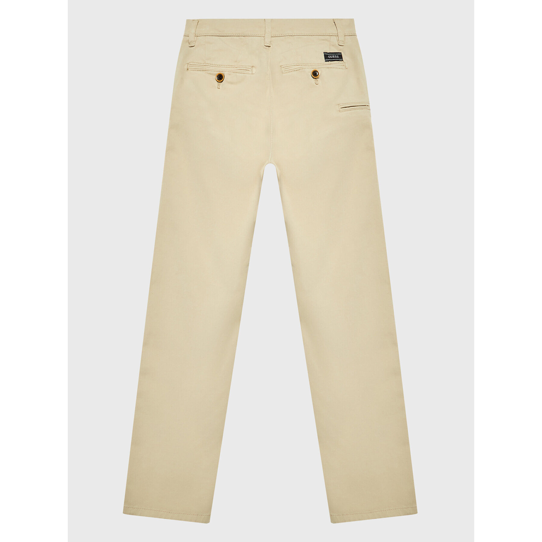 Guess Chino kalhoty L1BB03 WDD52 Béžová Regular Fit - Pepit.cz