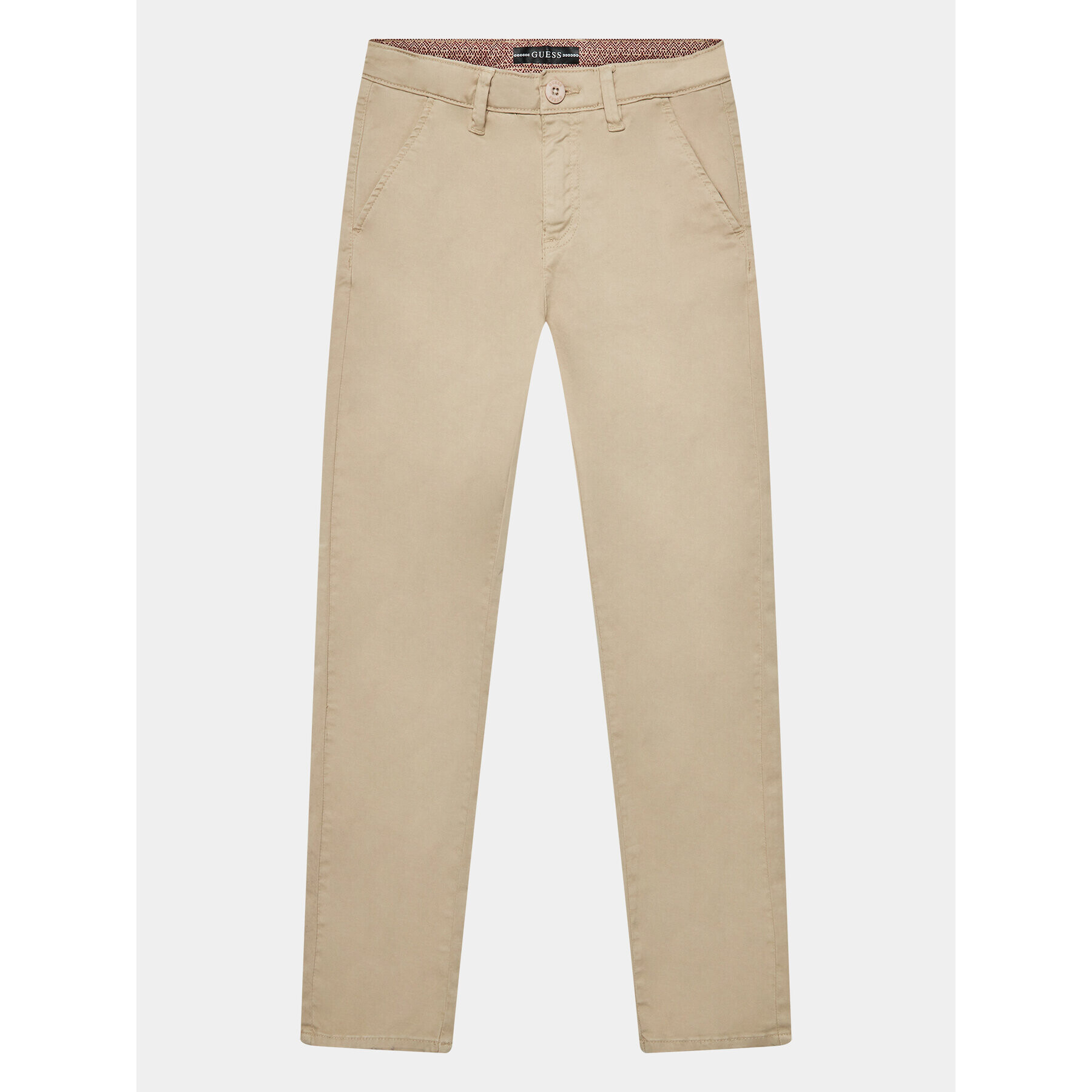 Guess Chino kalhoty L3BB00 WFPMA Béžová Regular Fit - Pepit.cz