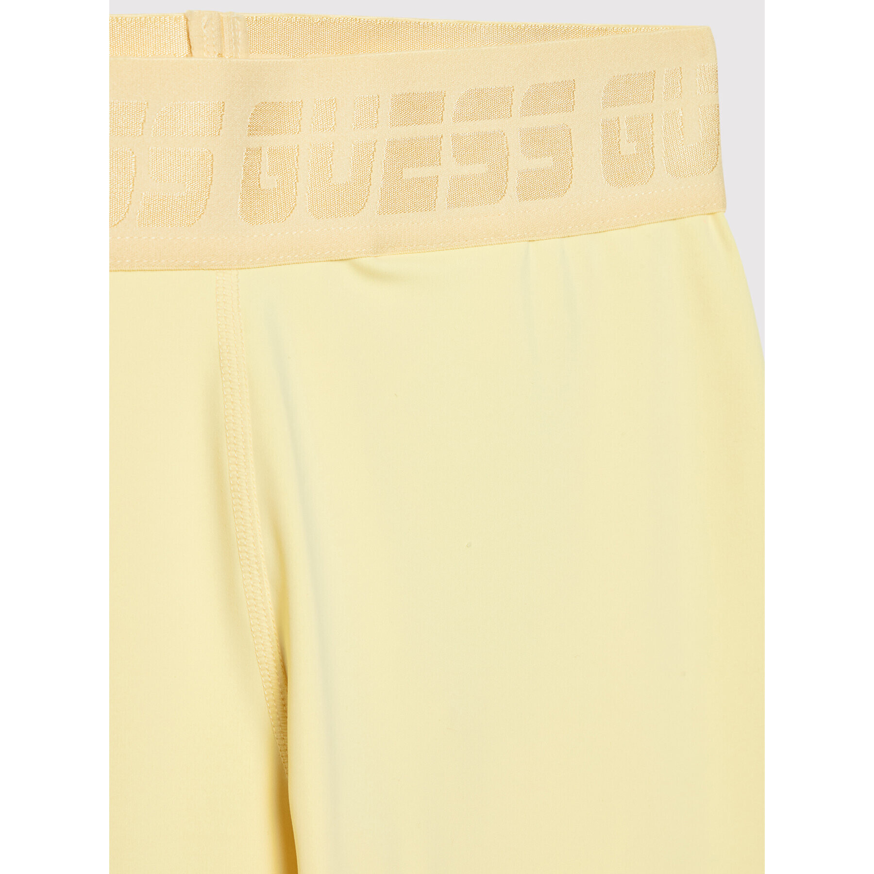 Guess Cyklistické kraťasy J2GB10 MC049 Žlutá Slim Fit - Pepit.cz