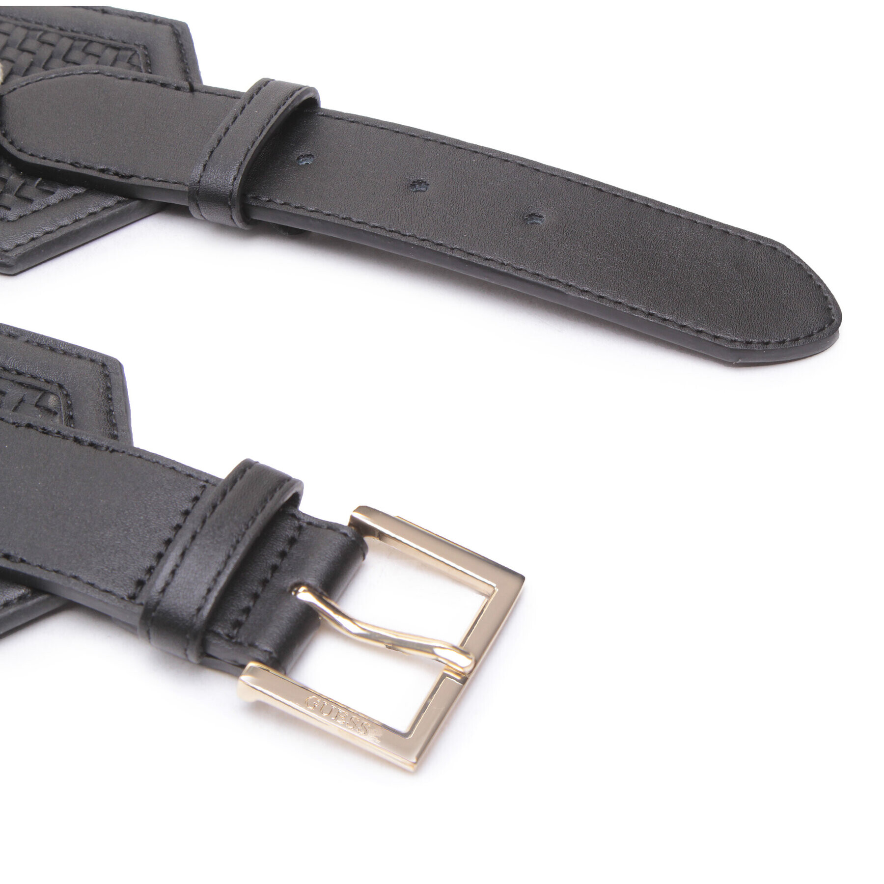 Guess Dámský pásek Abey Belts BW7793 VIN80 Černá - Pepit.cz