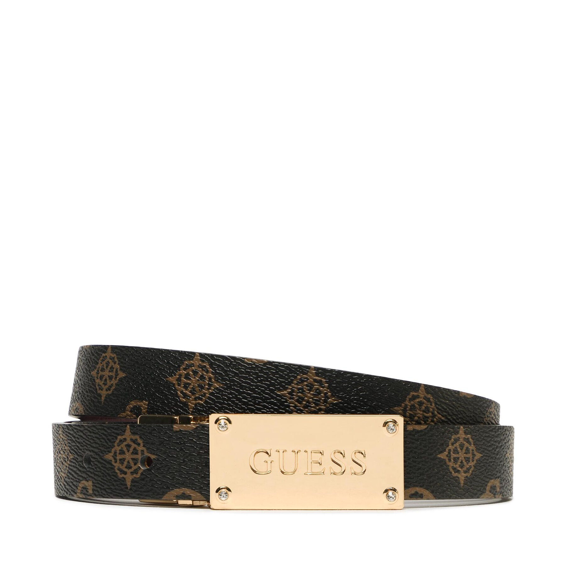 Guess Dámský pásek BW7869 P3425 Hnědá - Pepit.cz