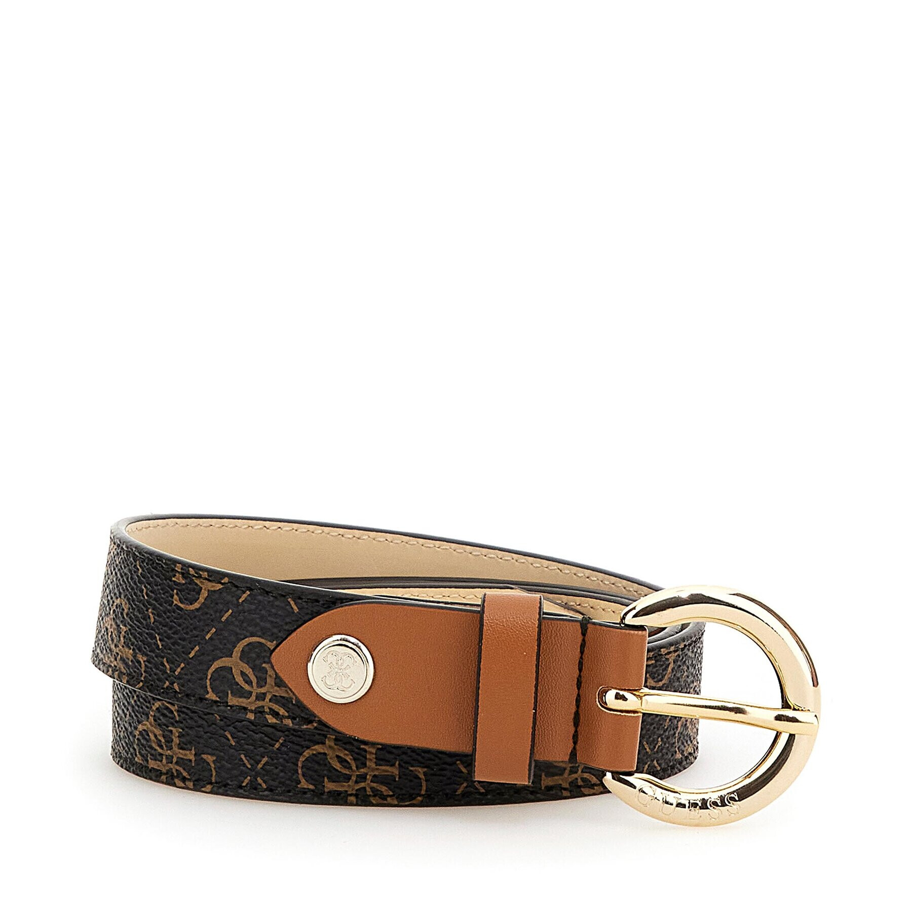 Guess Dámský pásek Izzy Belts BW7788 VIN25 Hnědá - Pepit.cz