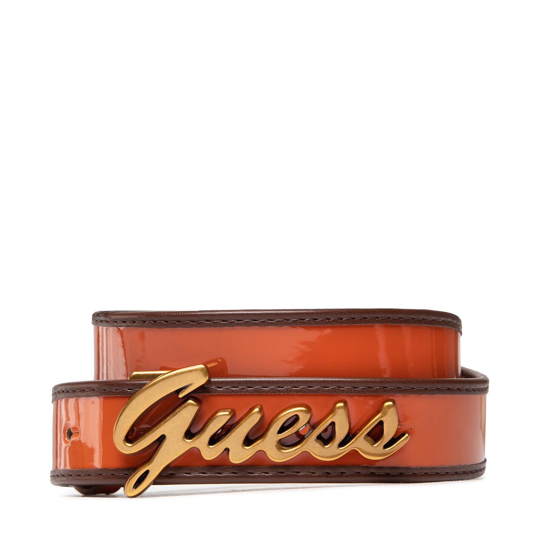 Guess Dámský pásek Magali Belt W3RZ03 WF7Q0 Oranžová - Pepit.cz