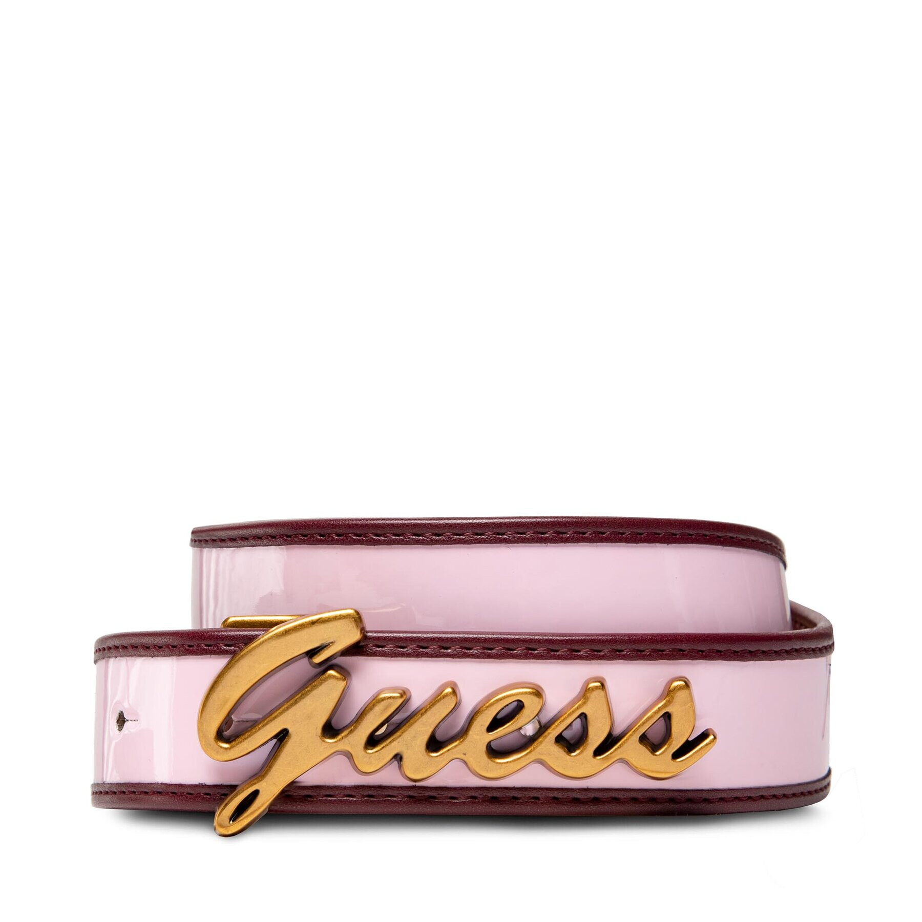 Guess Dámský pásek Magali Belt W3RZ03 WF7Q0 Růžová - Pepit.cz