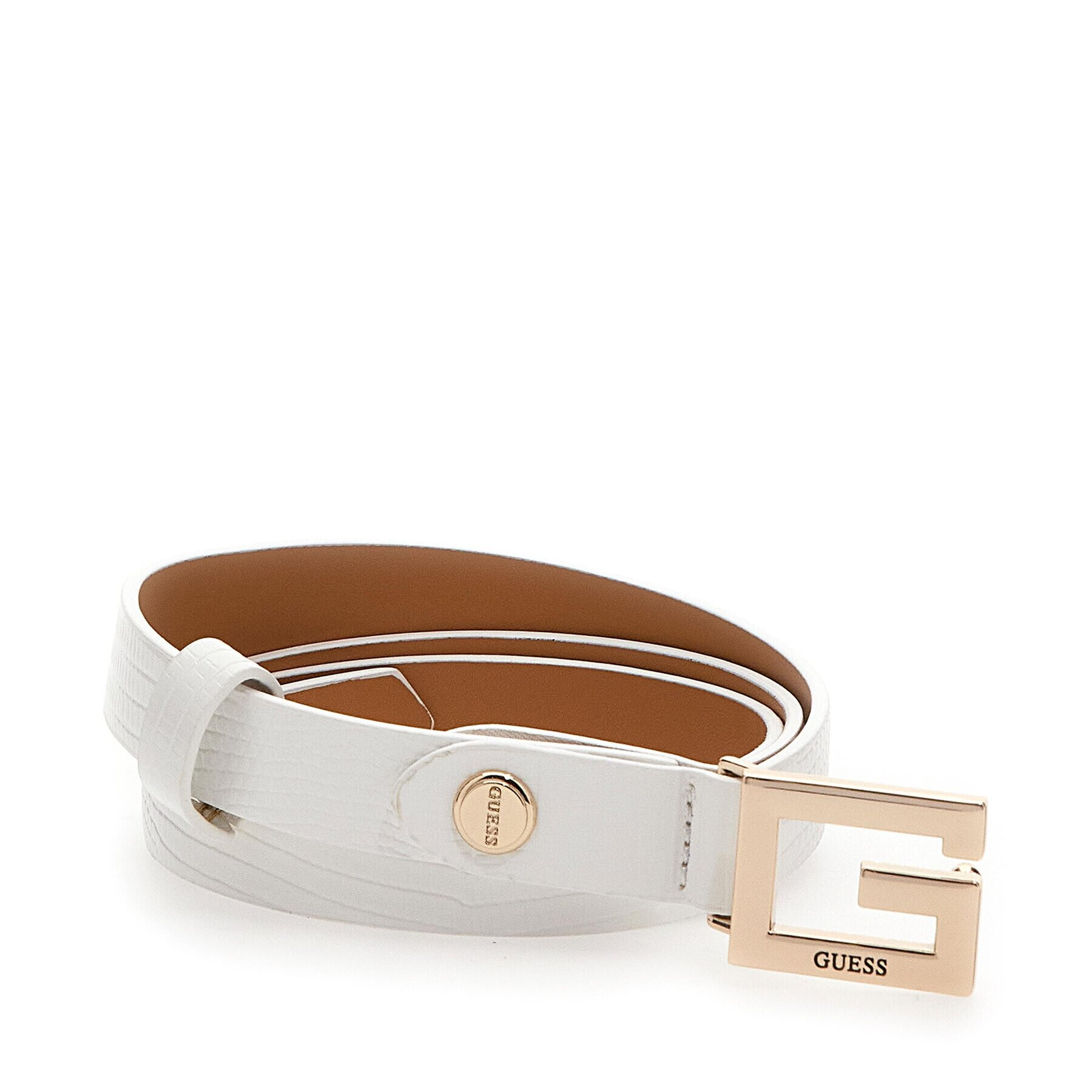 Guess Dámský pásek Tiberia Belts BW7771 VIN20 Bílá - Pepit.cz