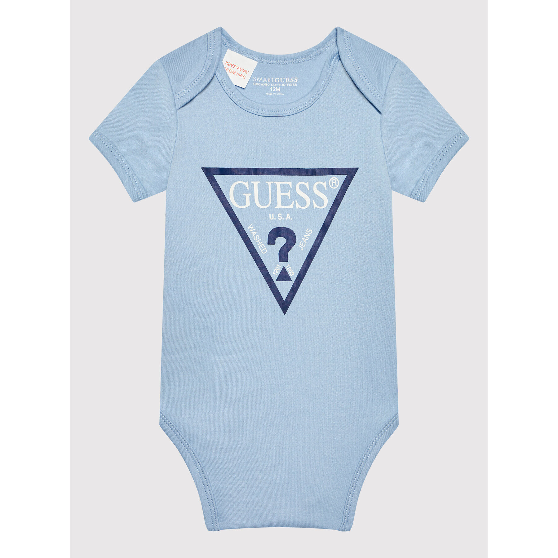 Guess Dětské body H1YW13 KA6W0 Modrá Regular Fit - Pepit.cz