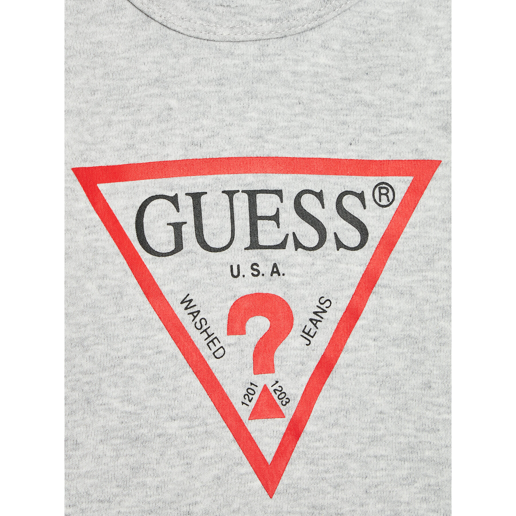 Guess Dětské body H2YW09 K8ML0 Šedá Regular Fit - Pepit.cz