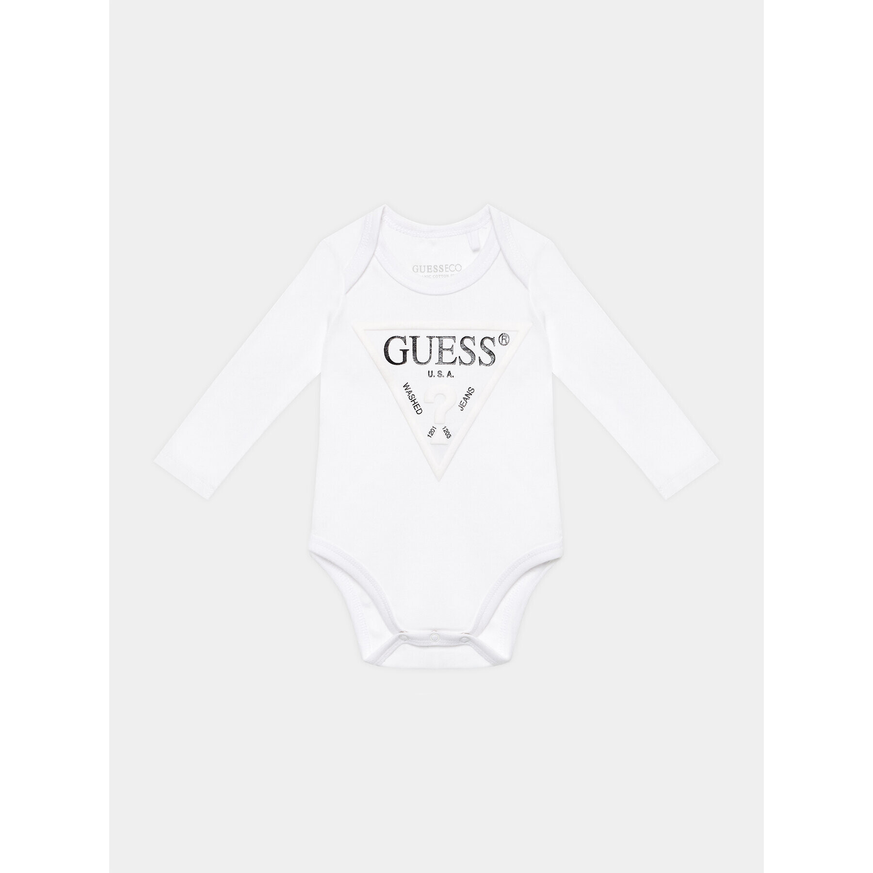 Guess Dětské body H3YW14 KA6W4 Bílá Regular Fit - Pepit.cz