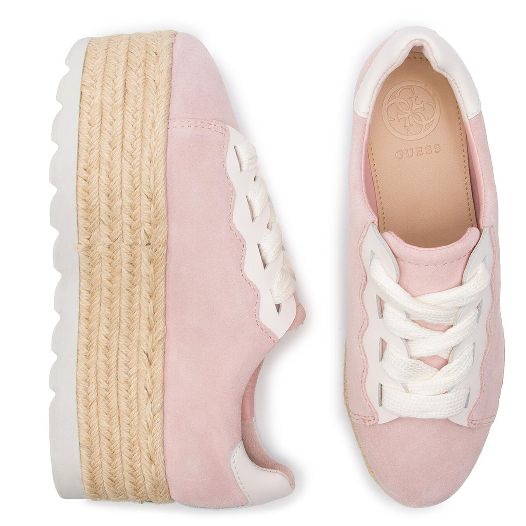 Guess Espadrilky Gabrial FL6GAB SUE13 Růžová - Pepit.cz