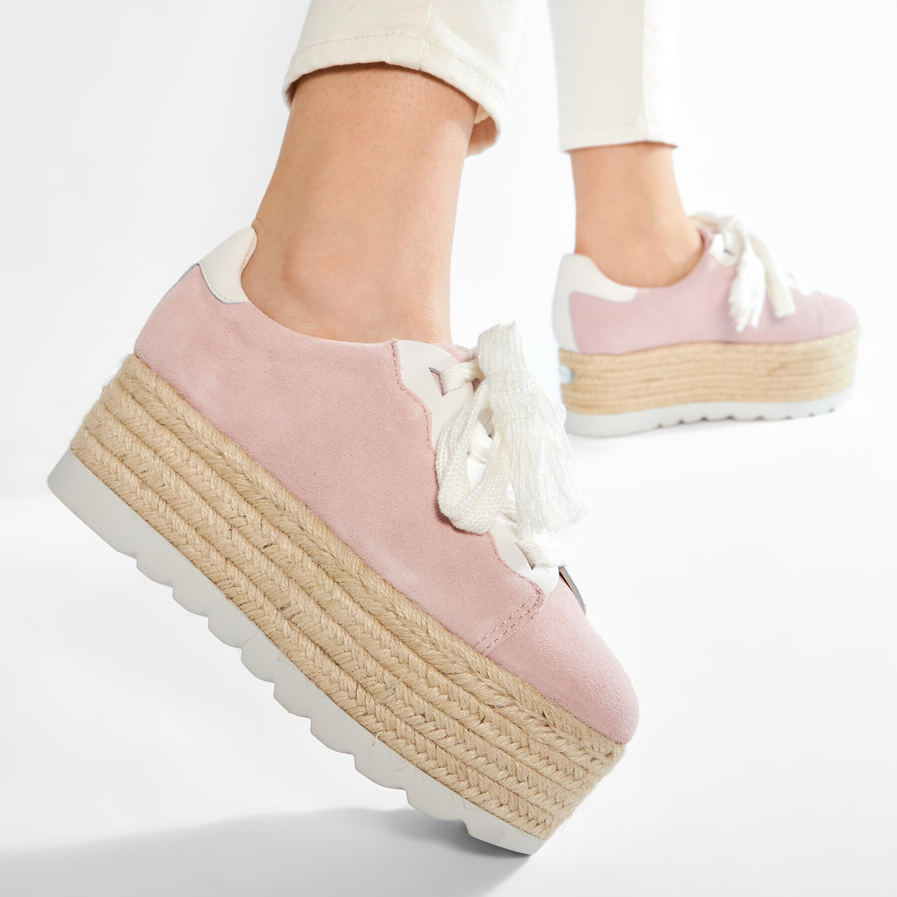 Guess Espadrilky Gabrial FL6GAB SUE13 Růžová - Pepit.cz