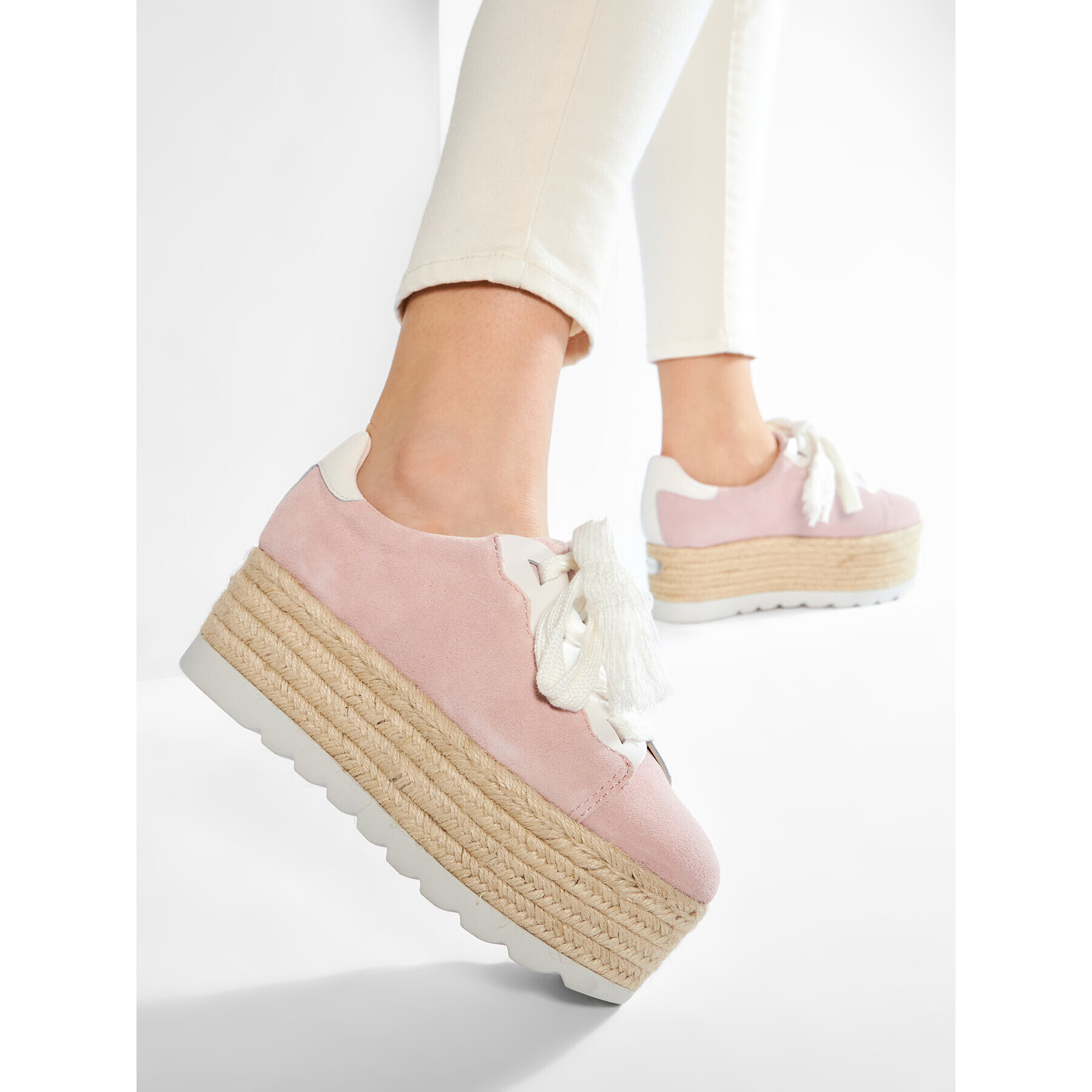 Guess Espadrilky Gabrial FL6GAB SUE13 Růžová - Pepit.cz