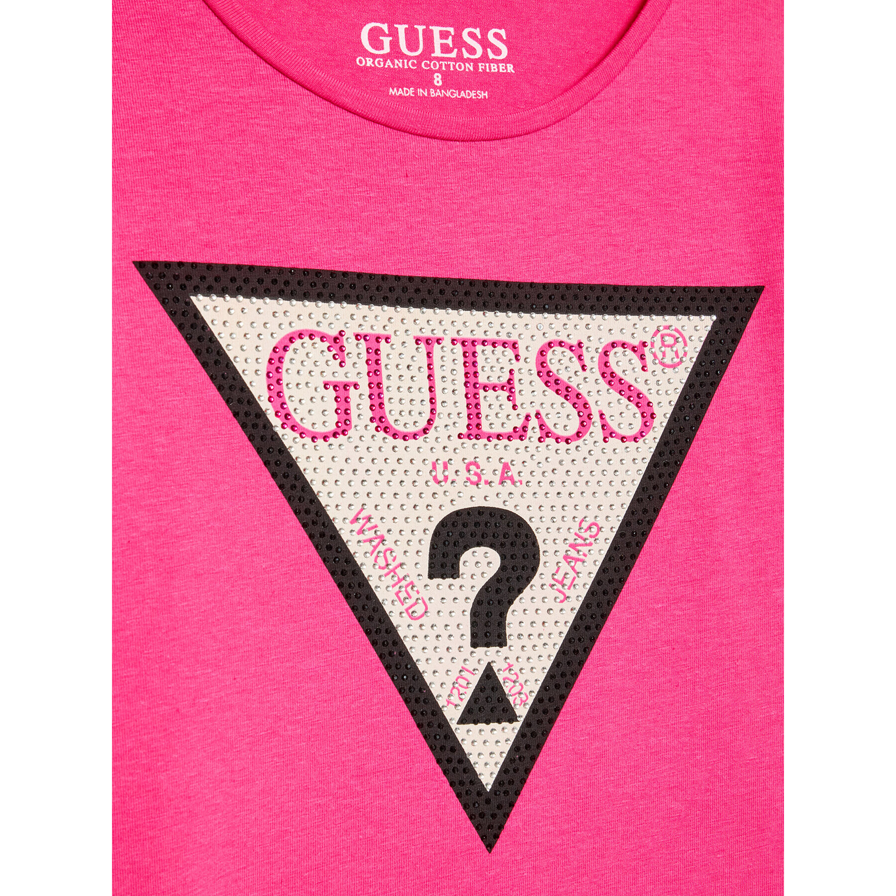 Guess Halenka J1YI36 K6YW1 Růžová Regular Fit - Pepit.cz