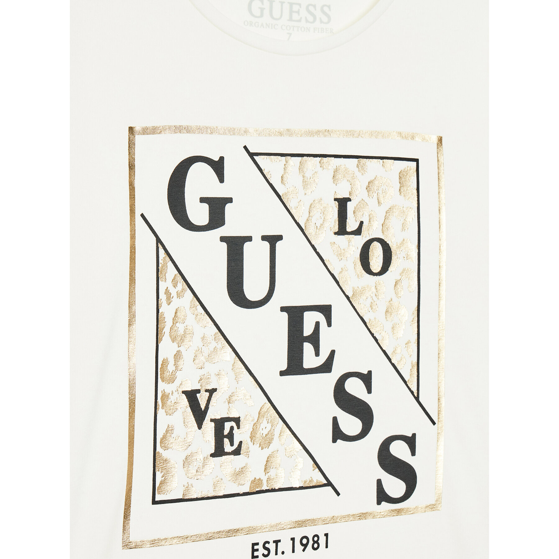 Guess Halenka J2BI13 J1311 Bílá Regular Fit - Pepit.cz