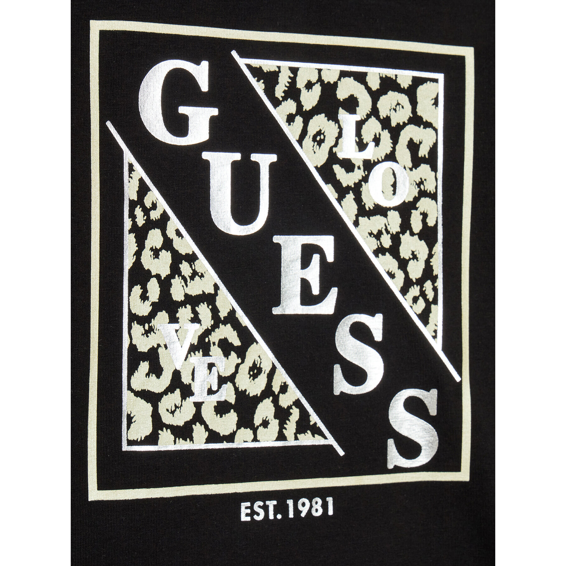 Guess Halenka J2BI13 J1311 Černá Regular Fit - Pepit.cz