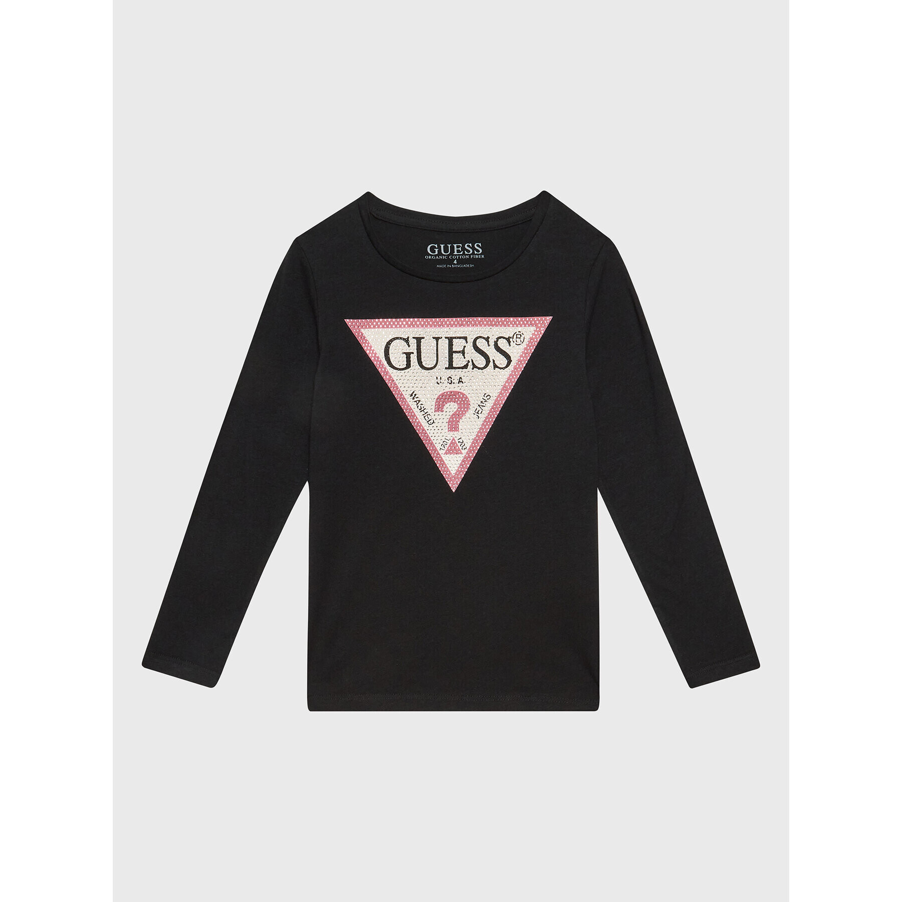 Guess Halenka J2YI50 K6YW1 Černá Regular Fit - Pepit.cz