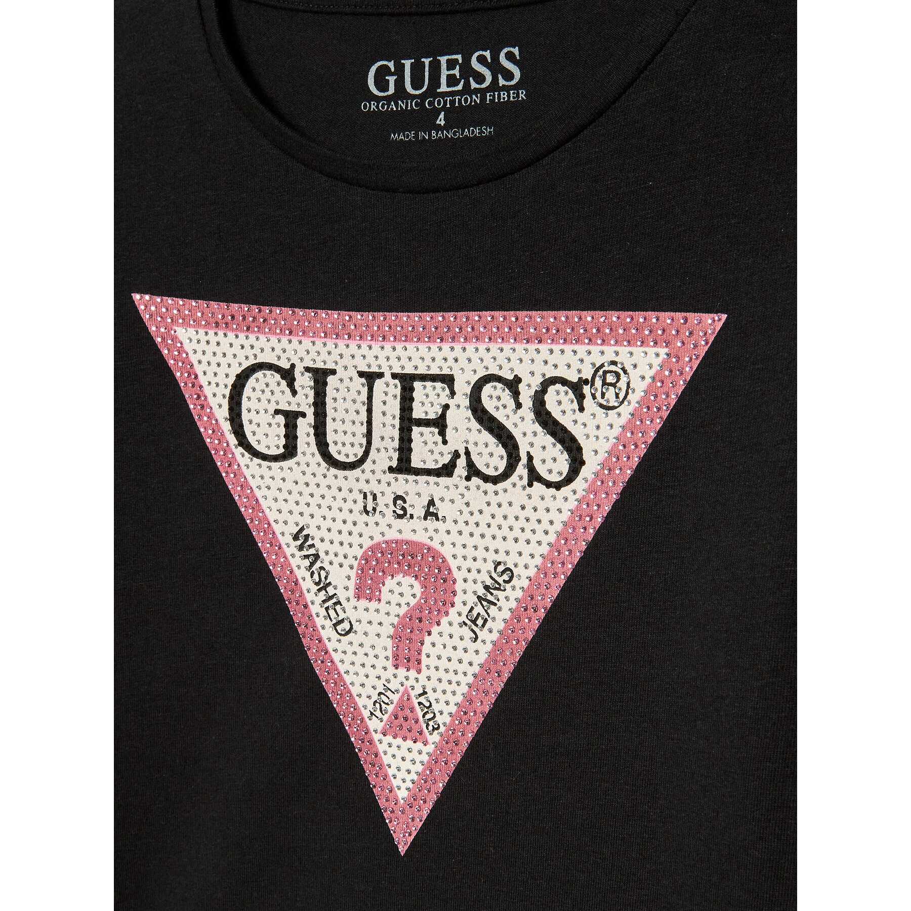 Guess Halenka J2YI50 K6YW1 Černá Regular Fit - Pepit.cz