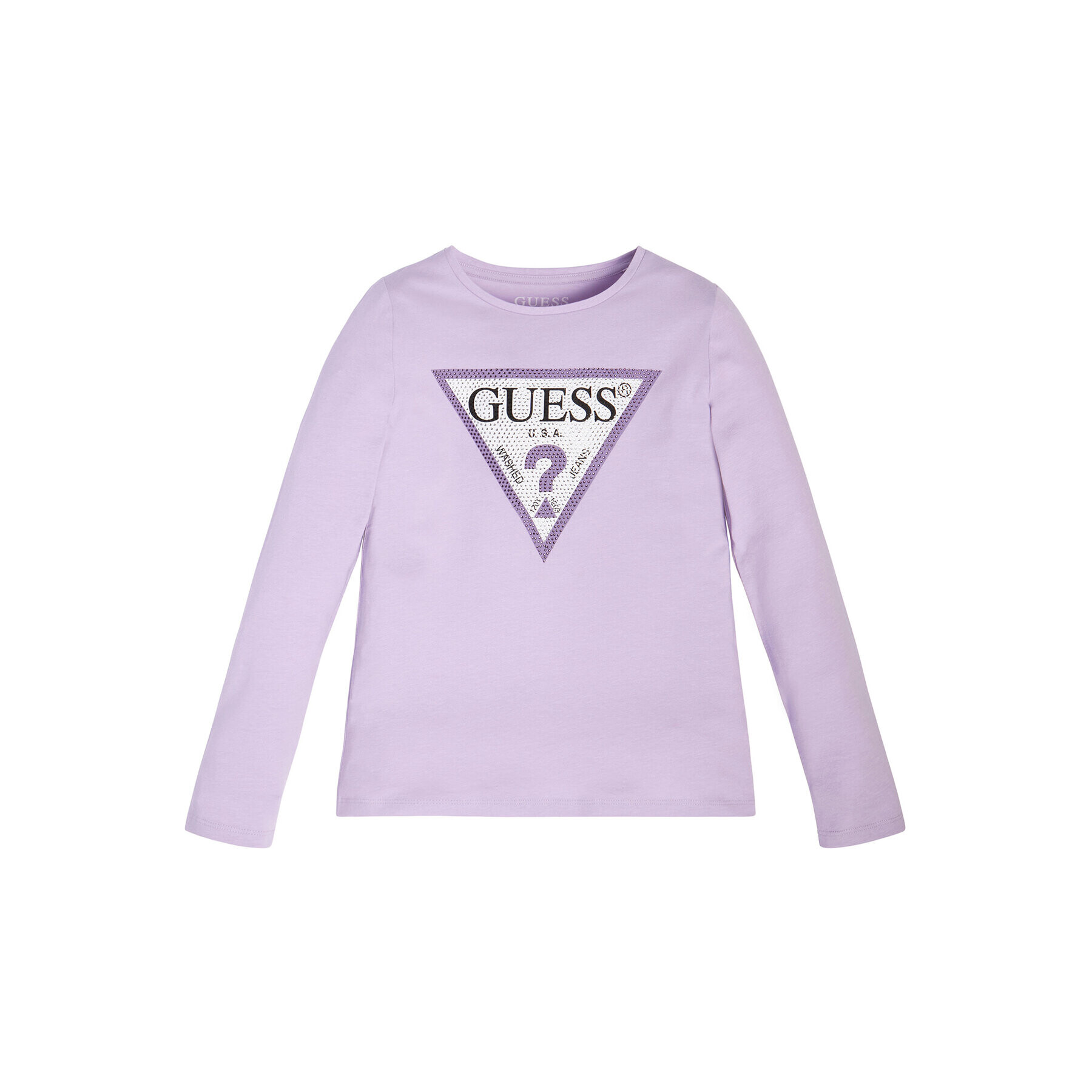 Guess Halenka J2YI50 K6YW1 Fialová Regular Fit - Pepit.cz