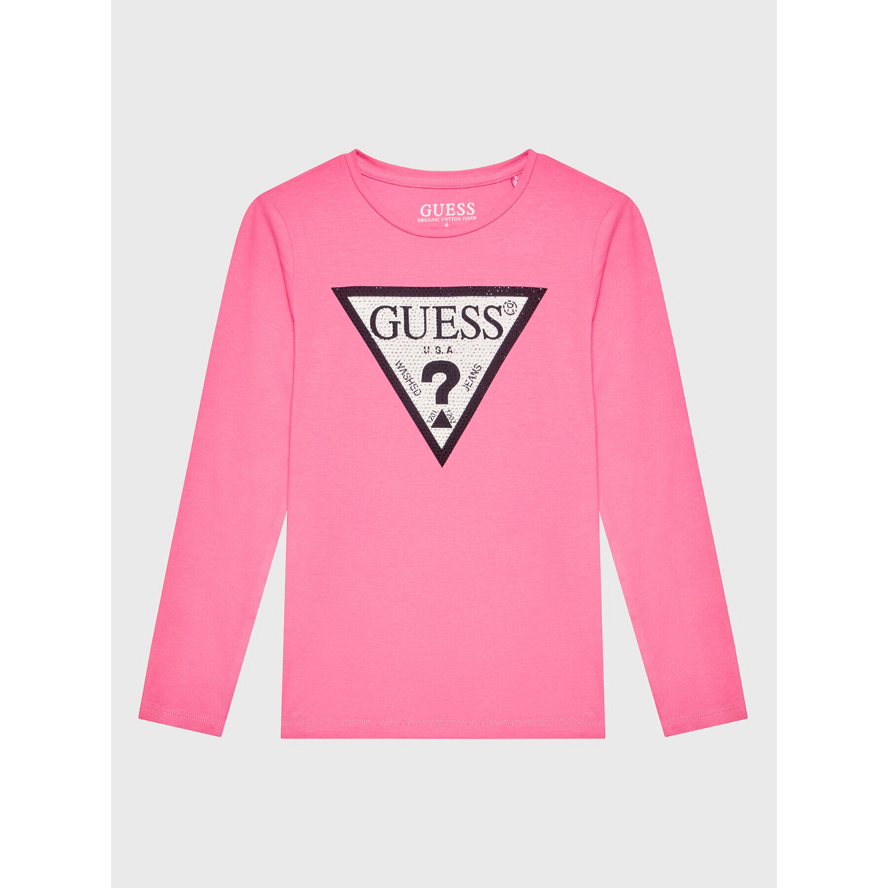 Guess Halenka J2YI50 K6YW1 Růžová Regular Fit - Pepit.cz