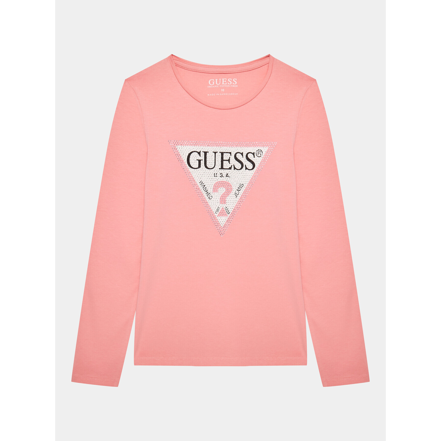 Guess Halenka J2YI50 K6YW1 Růžová Regular Fit - Pepit.cz